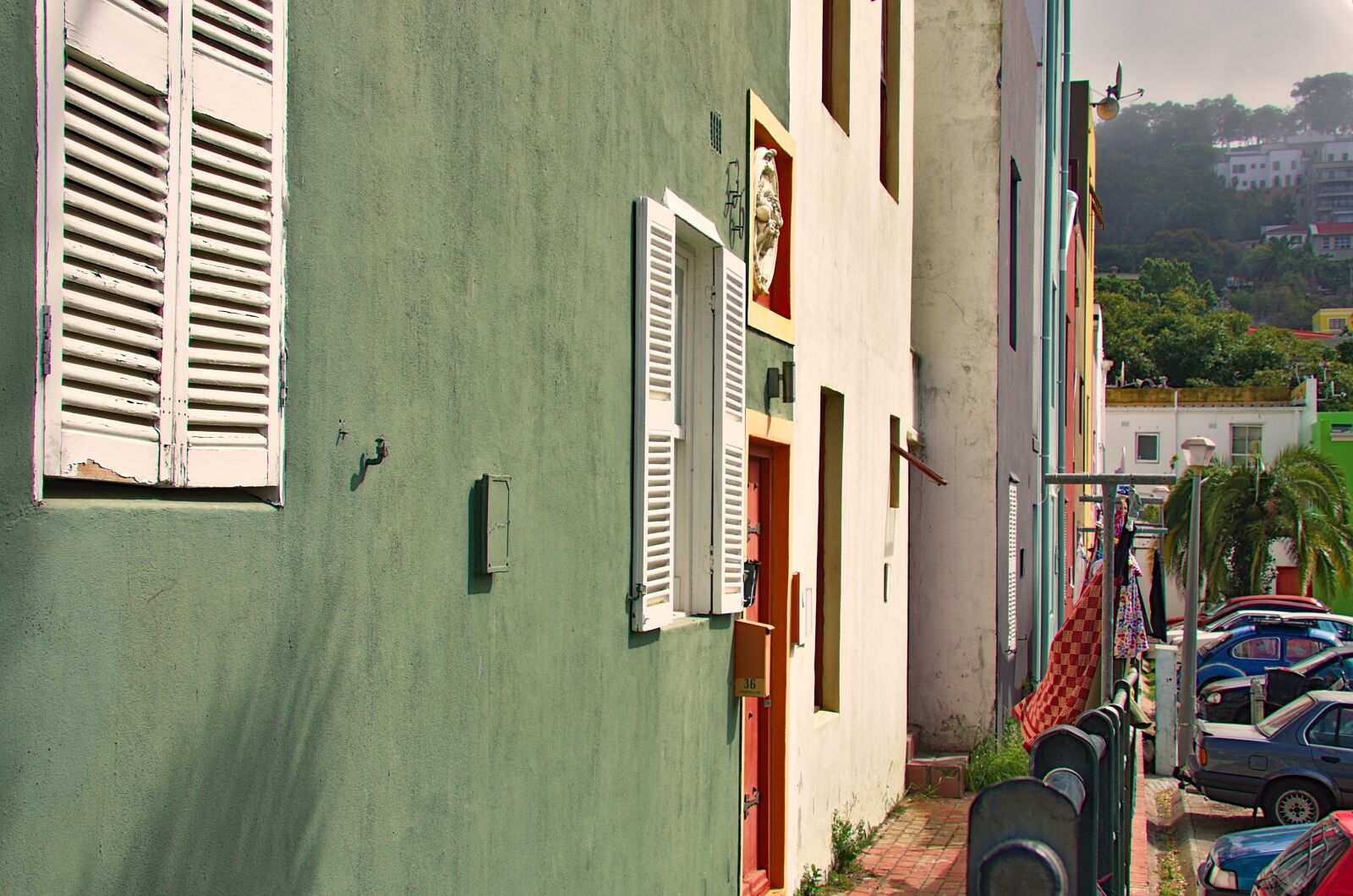 Nikon D7000 sample photo. Street, colorful, houses photography