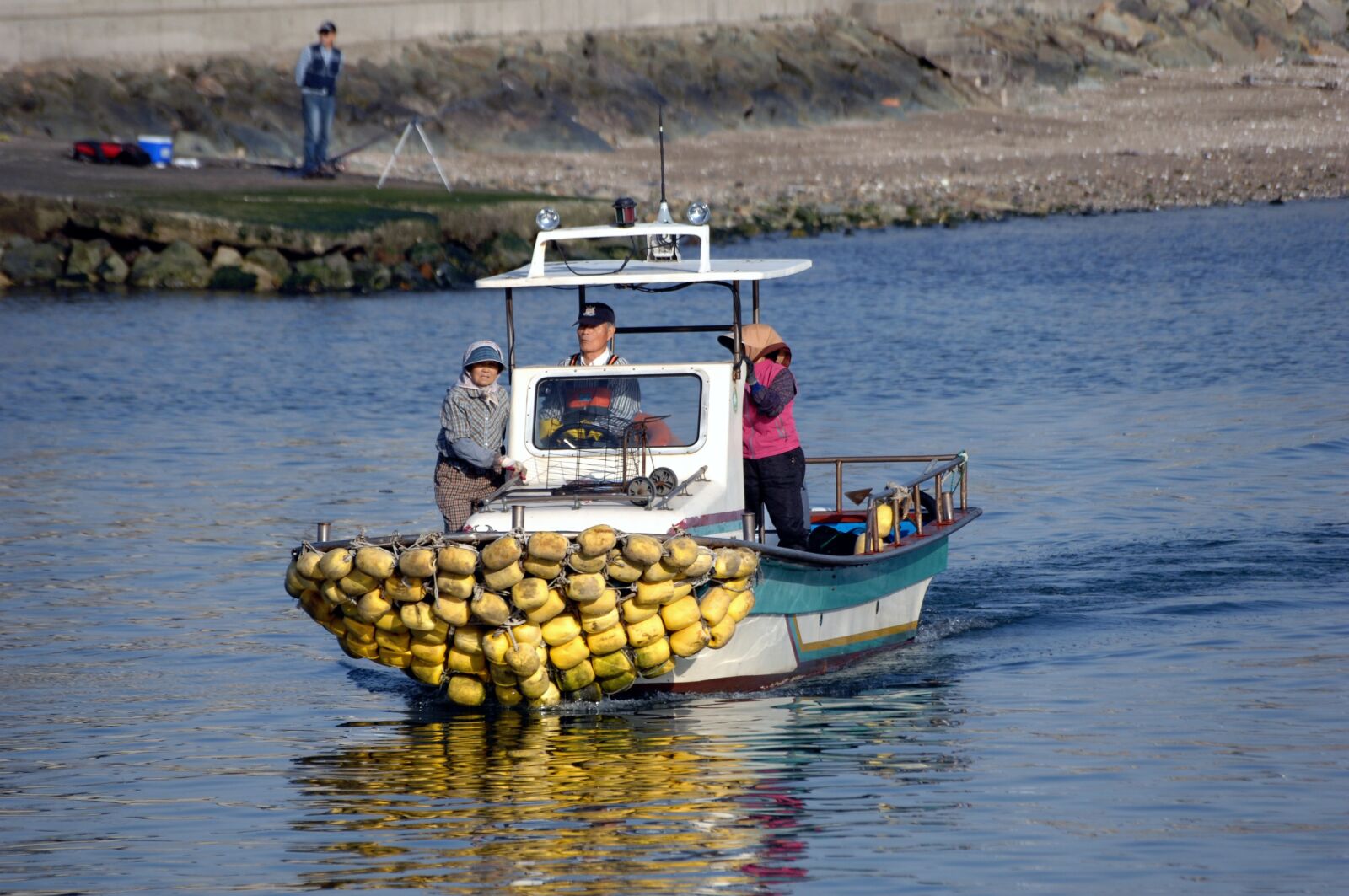 Nikon D2Xs sample photo. Fishing boats, fishing, depart photography
