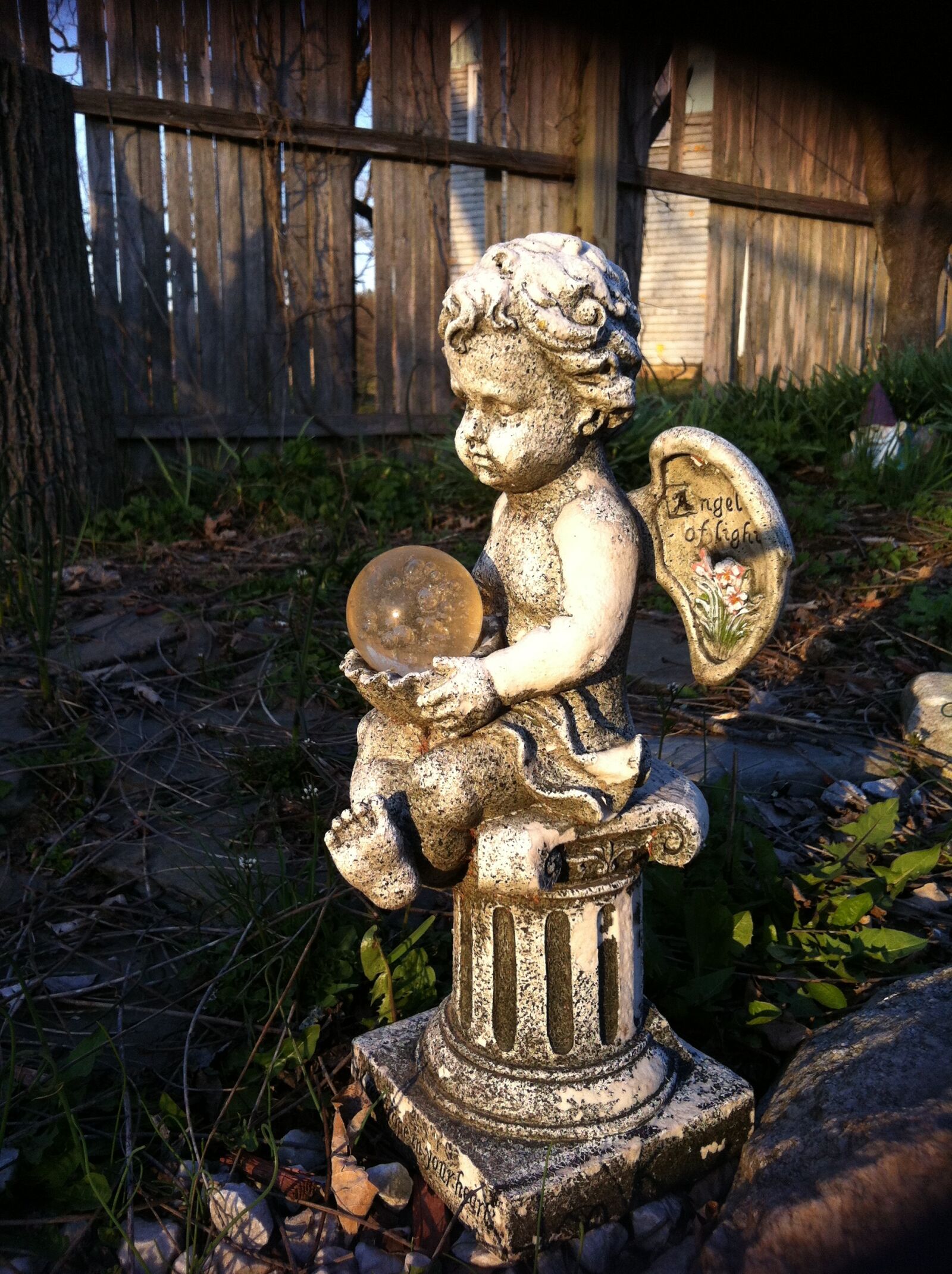 Apple iPhone 4 sample photo. Angel, wings, heaven photography