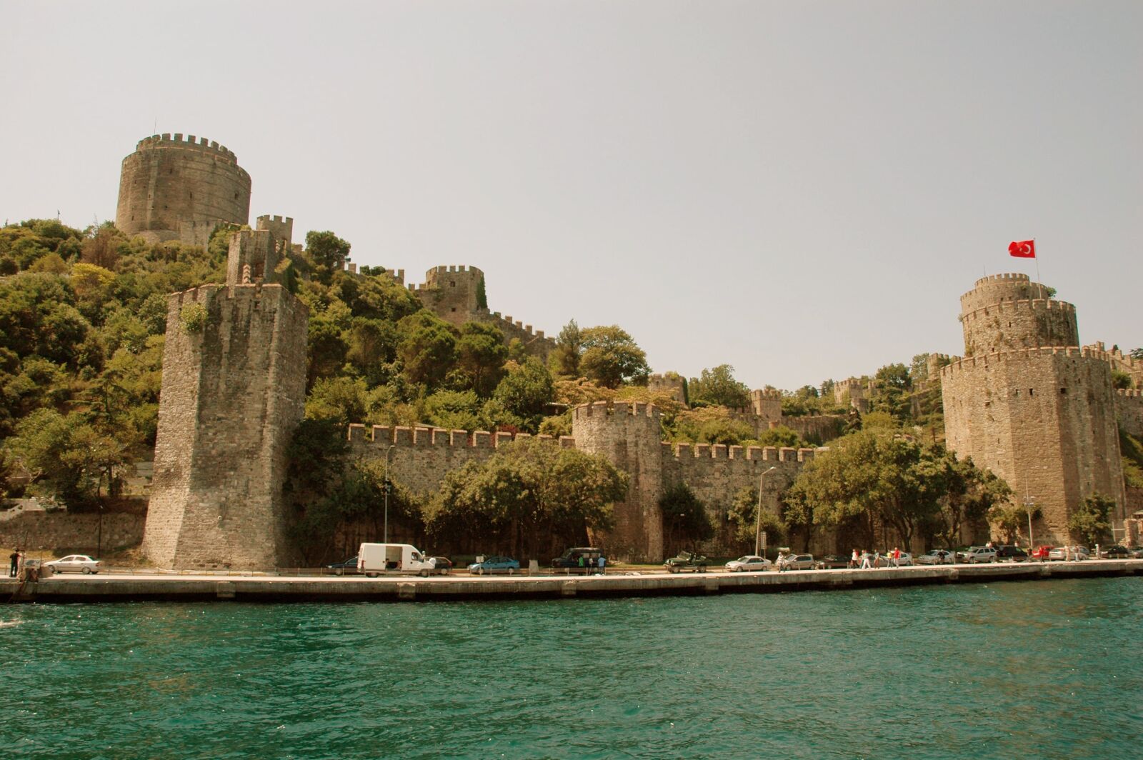 Nikon D70s sample photo. Rumeli fortress, fortress, on photography