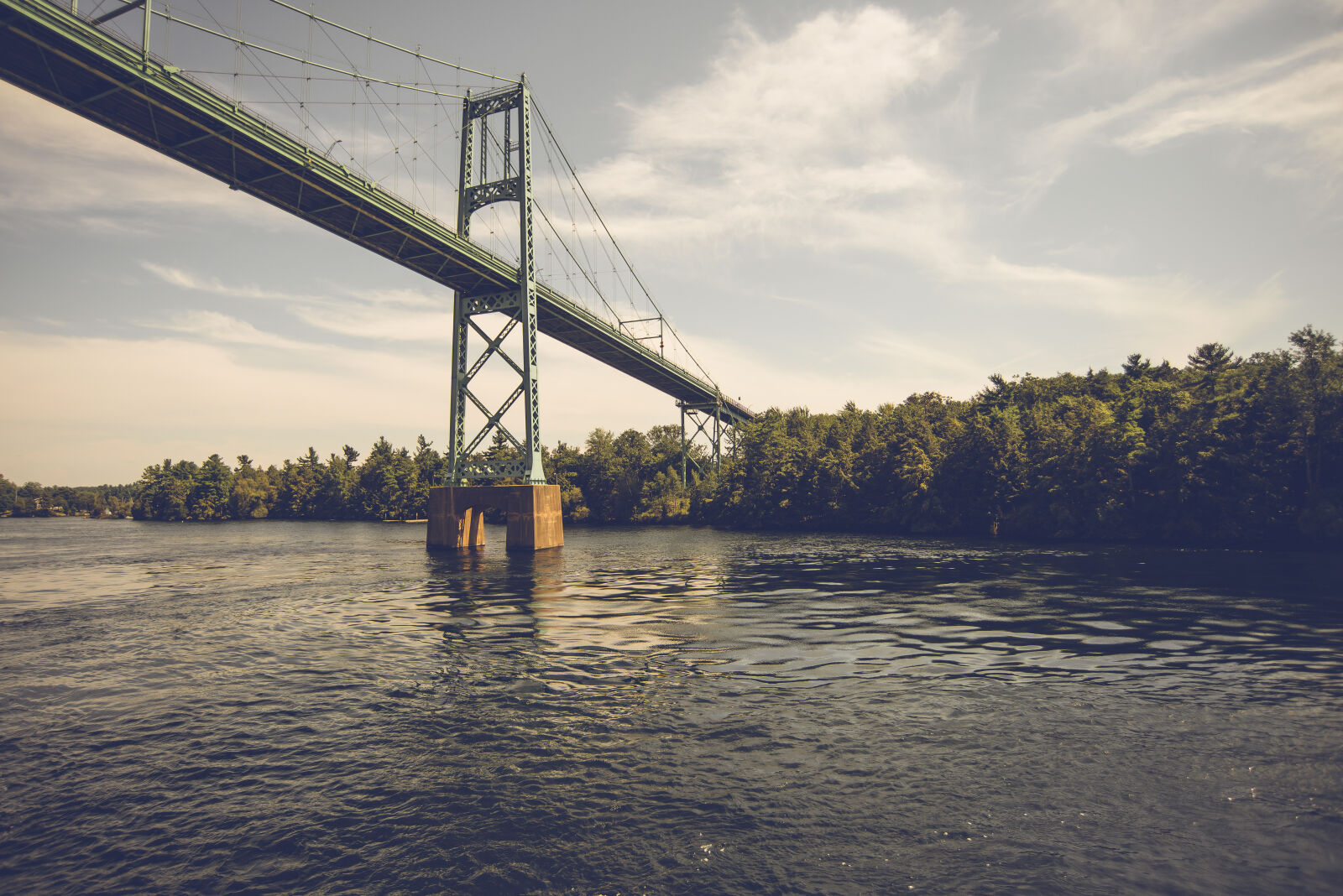 Nikon D600 sample photo. Bridge, forrest, island, lake photography