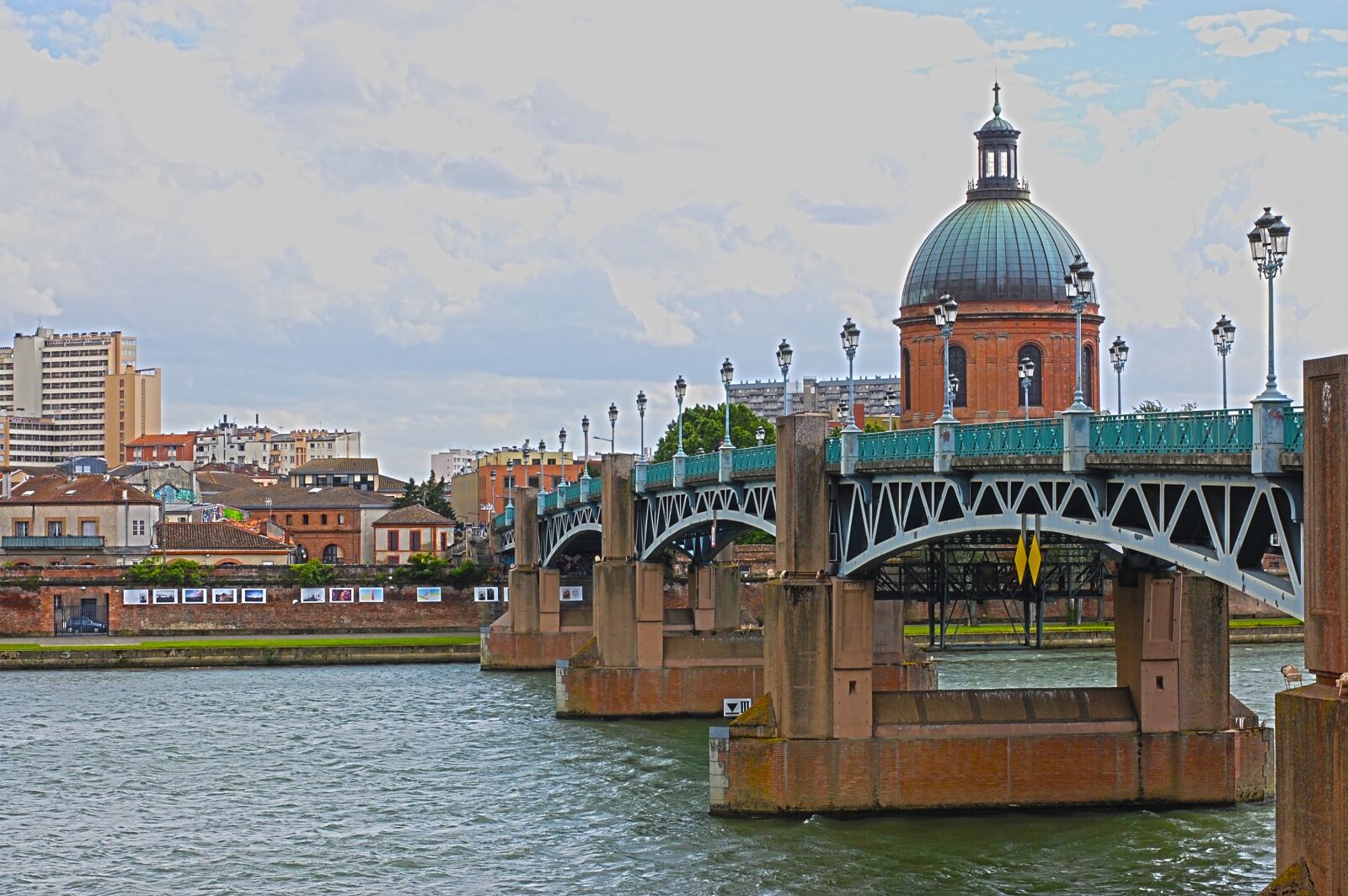 Nikon D40 sample photo. France, bridge, river photography