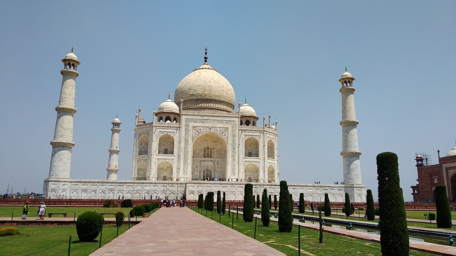 Xiaomi Mi A1 sample photo. Tajmahal, india, tourist photography