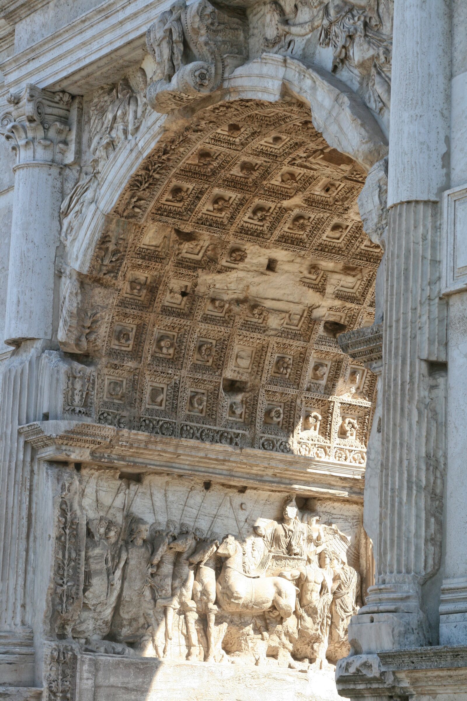 Canon EOS 400D (EOS Digital Rebel XTi / EOS Kiss Digital X) sample photo. Italy, rome, arch titus photography