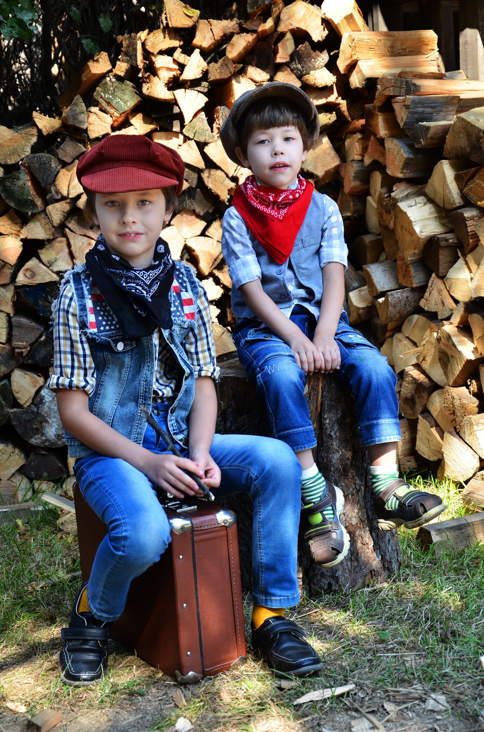 Nikon D7000 sample photo. Kids, boys, cowboys photography
