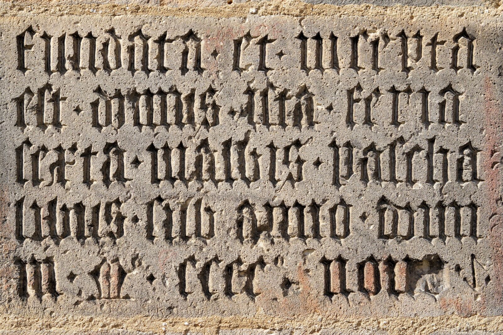 Sony a6000 + E 60mm F2.8 sample photo. Stone tablet, latin, board photography