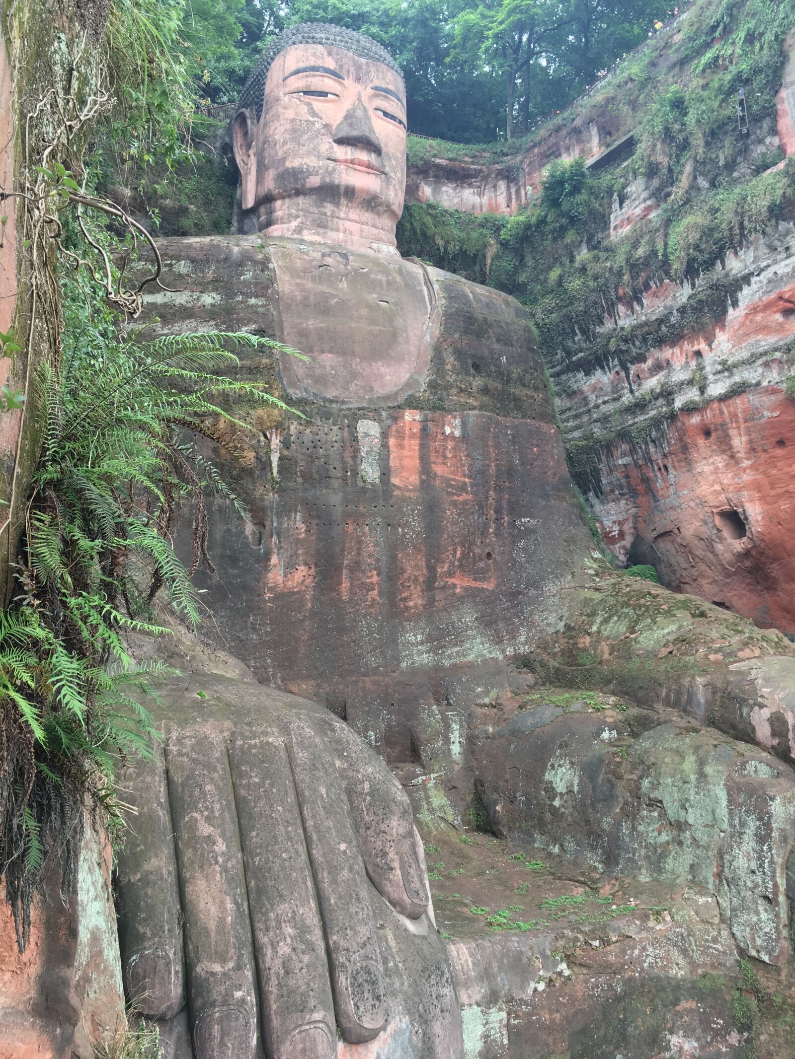 Apple iPhone 6s sample photo. Giant buddha, buddha, subtropics photography