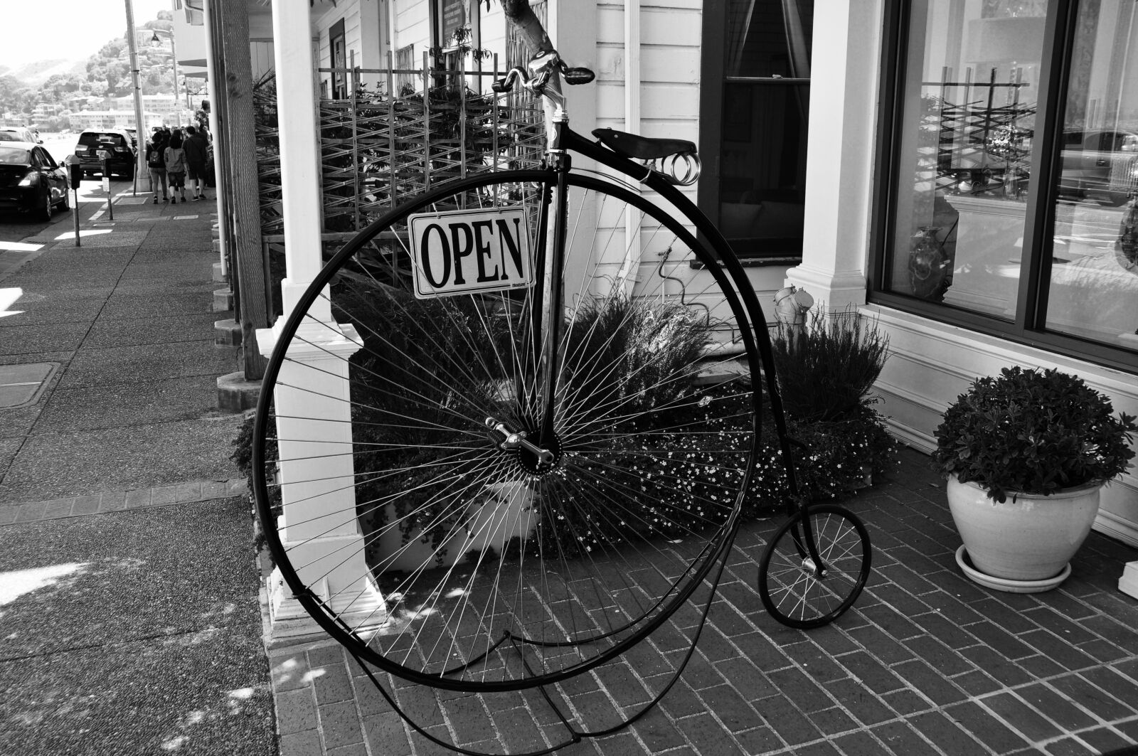 Nikon D5000 sample photo. Bicycle, vintage, handlebars photography