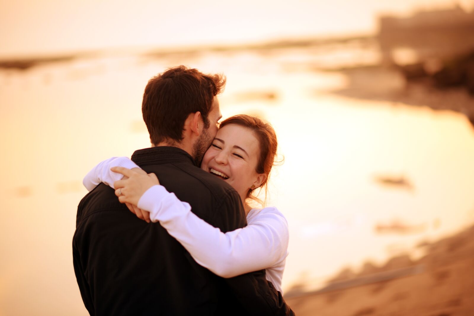 Nikon D750 sample photo. Couple, beach, nature photography