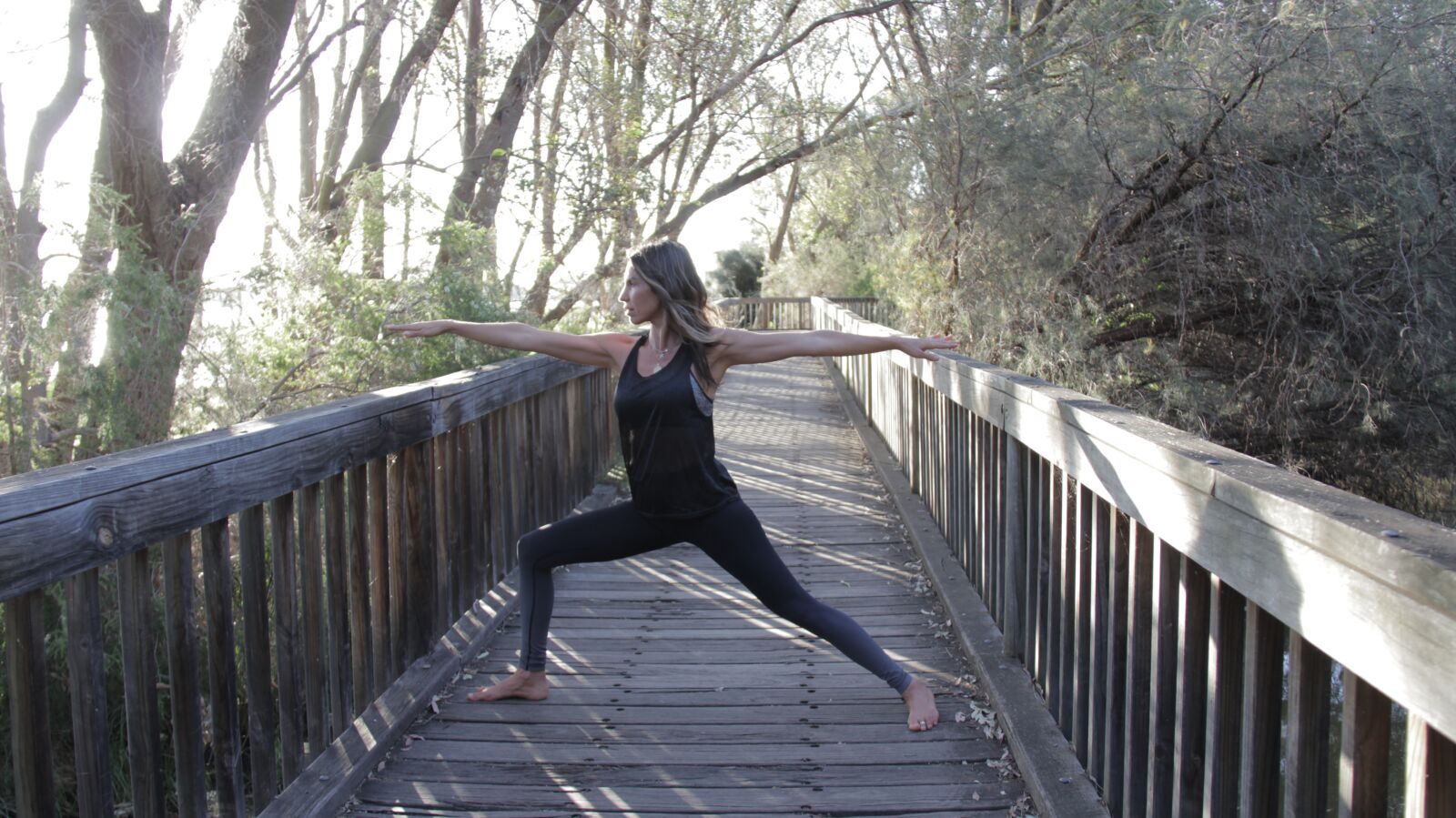 Canon EF-S 18-200mm F3.5-5.6 IS sample photo. Yoga, nature, woman photography