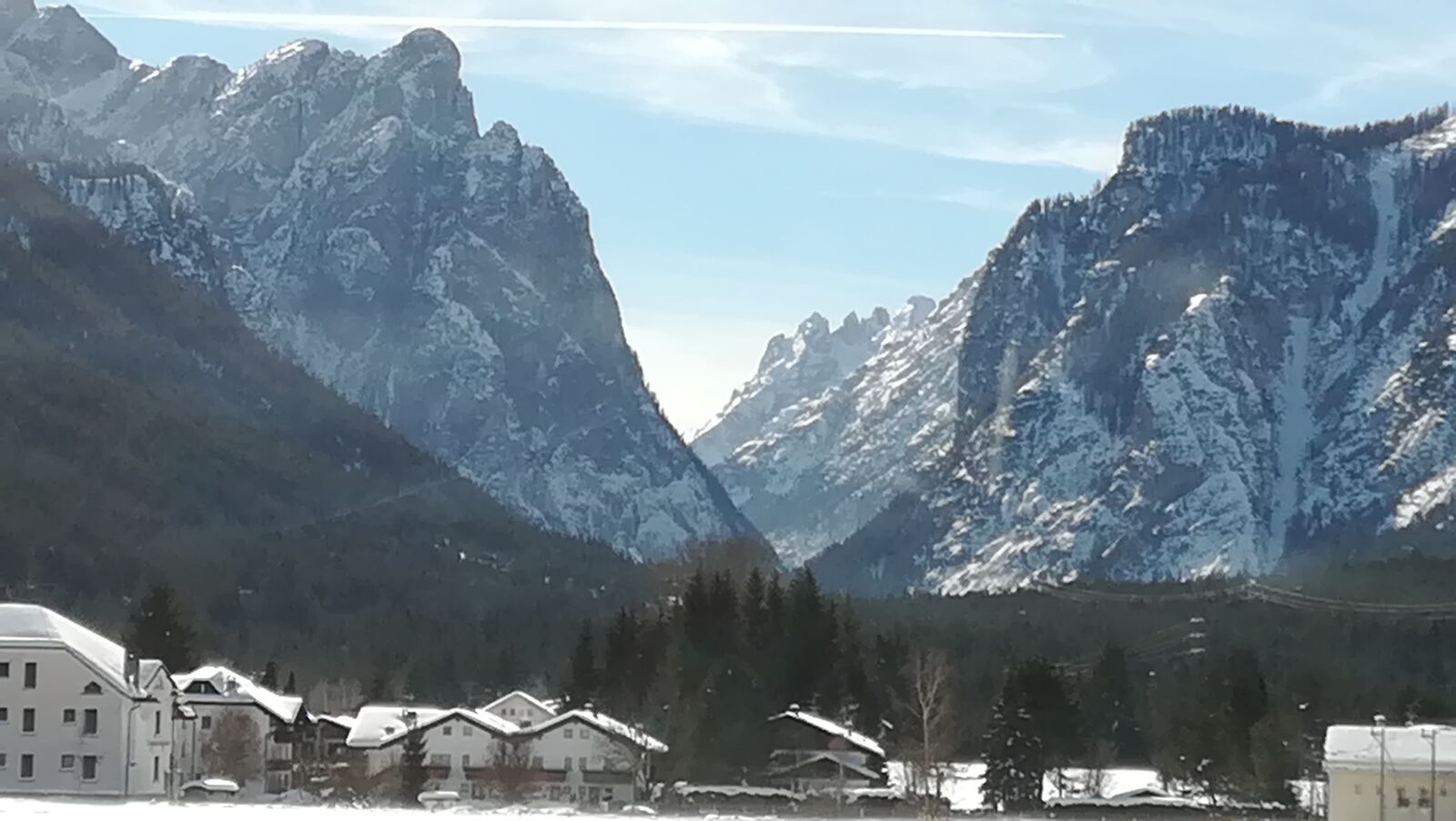 HUAWEI P10 lite sample photo. Mountain, winter, landscape photography