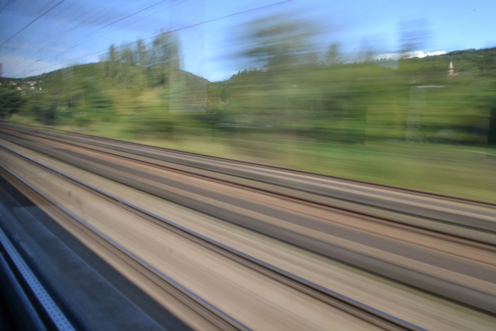 Nikon D3100 sample photo. Train, track, travel photography