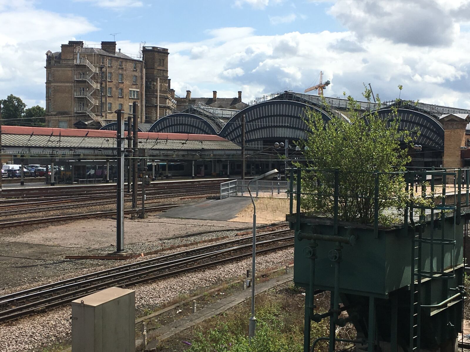 Apple iPhone 6s sample photo. York station, uk, railway photography