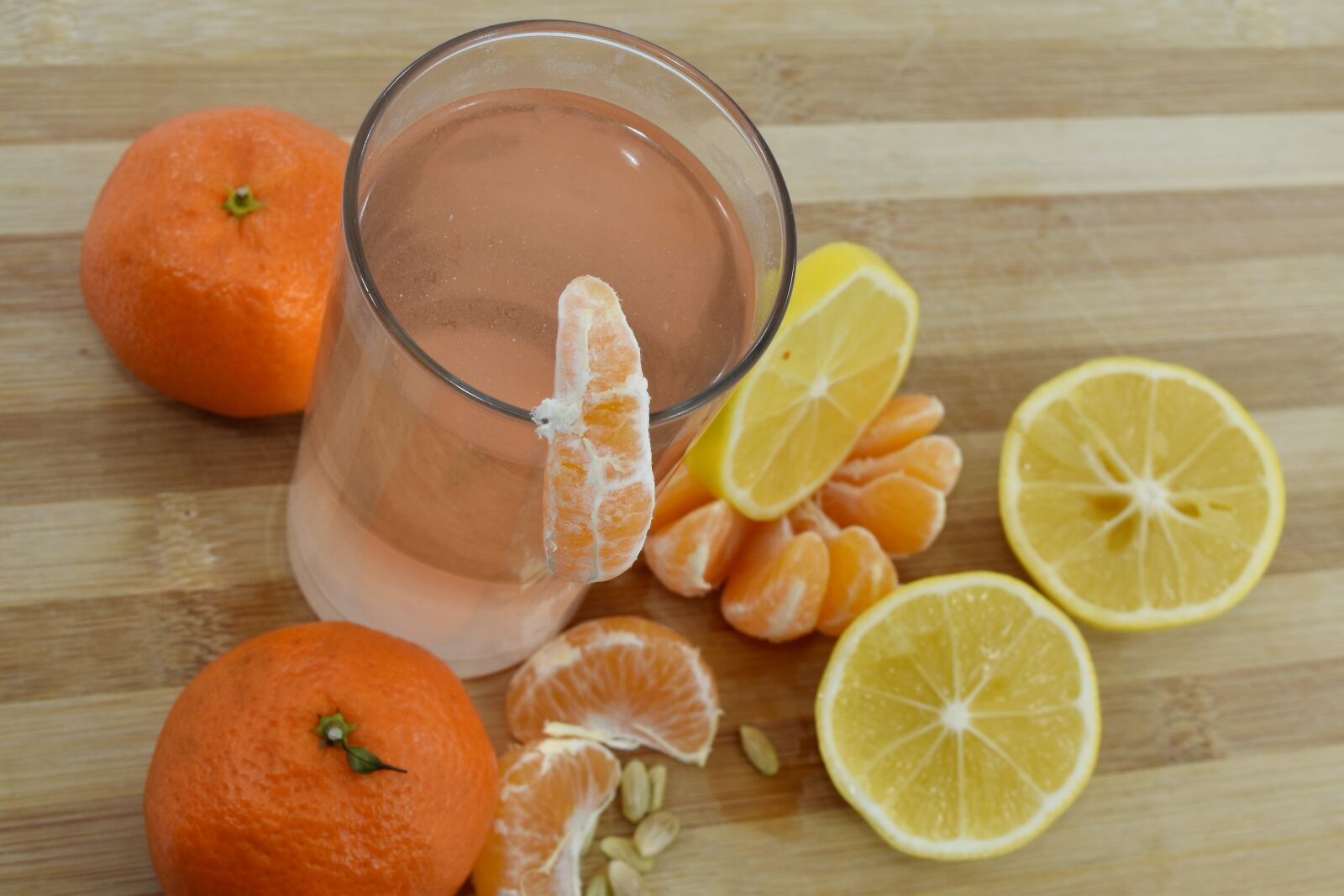 Nikon D5500 sample photo. Citrus, fruit cocktail, fruit photography