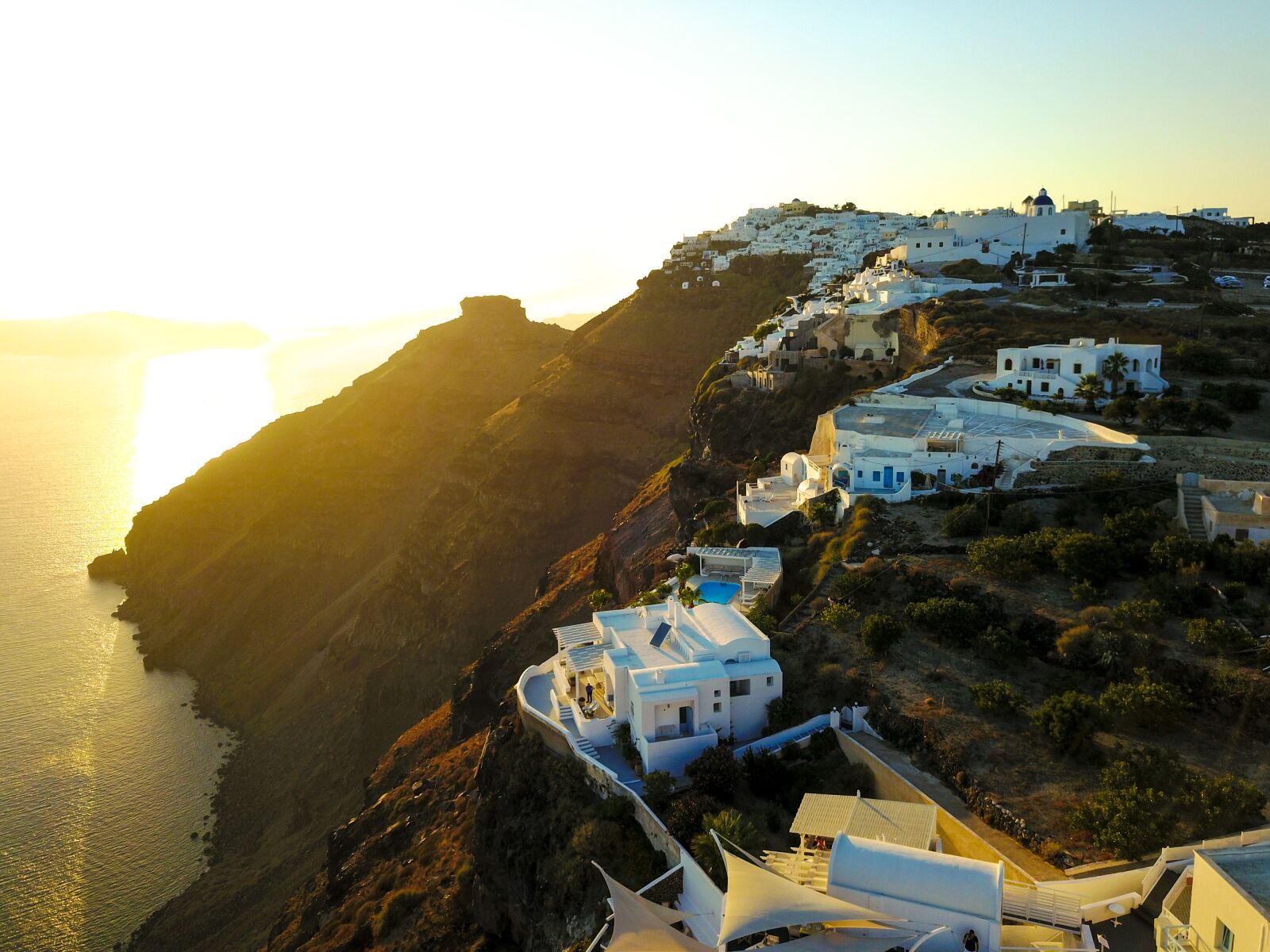 DJI FC220 sample photo. Santorini, greece, landscape photography