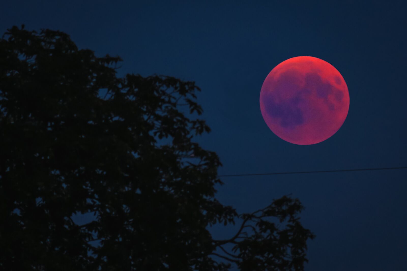 Canon PowerShot G3 X sample photo. Blood moon, lunar eclipse photography