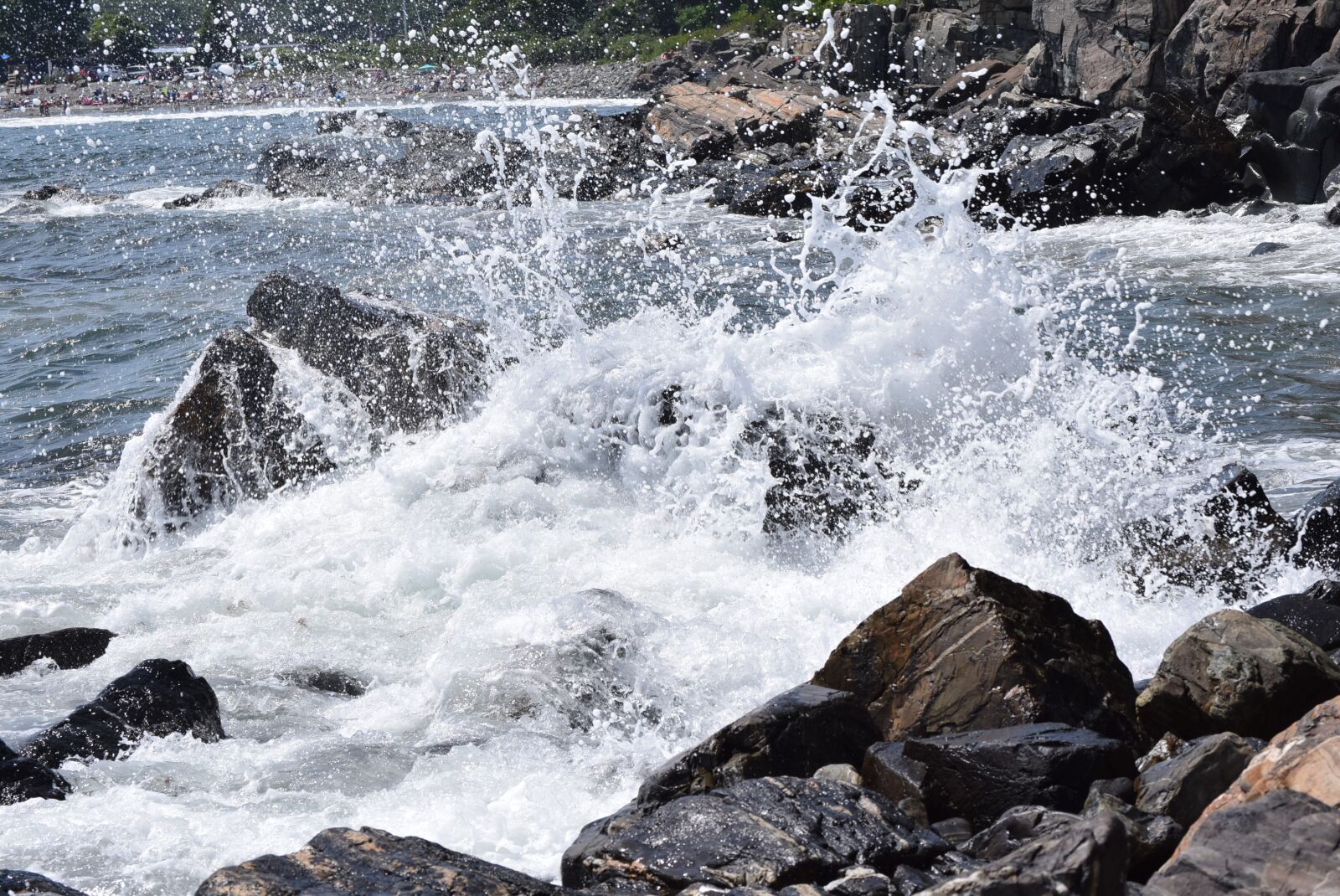 Nikon D3300 sample photo. Water, spray, head photography