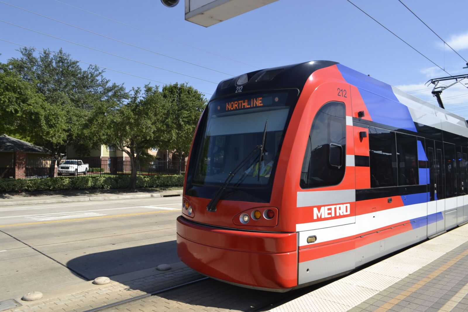 Nikon D3100 sample photo. Houston texas train, metro photography