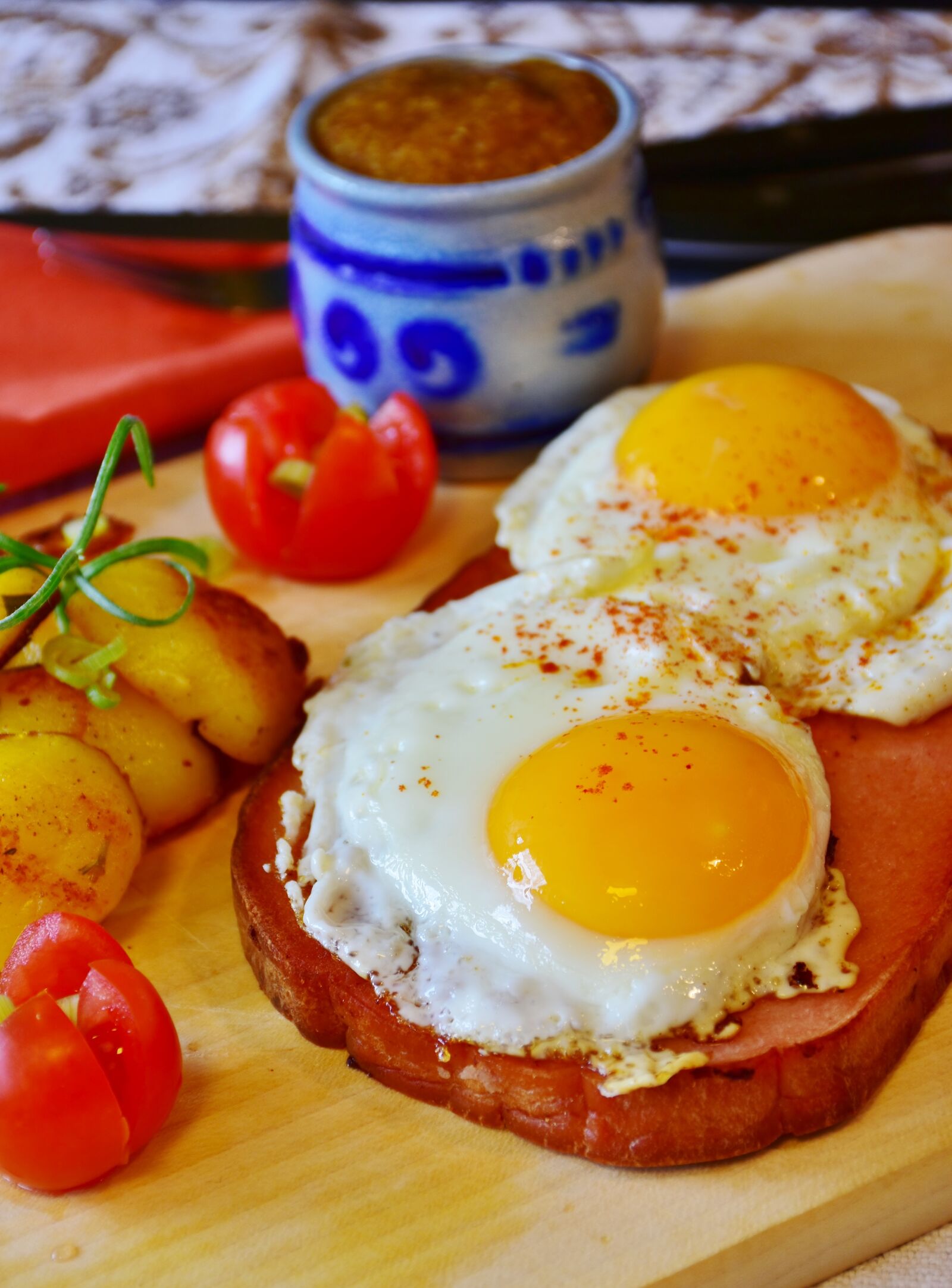 Nikon D7200 sample photo. Fried, egg, liver cheese photography