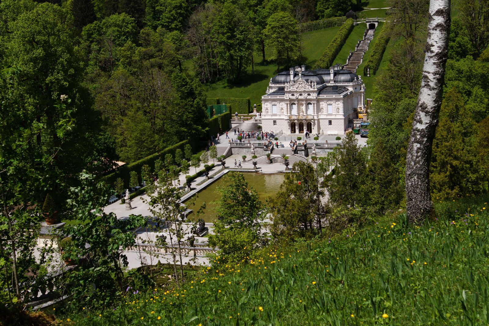 Canon EOS 7D sample photo. Linderhof palace, castle, king photography