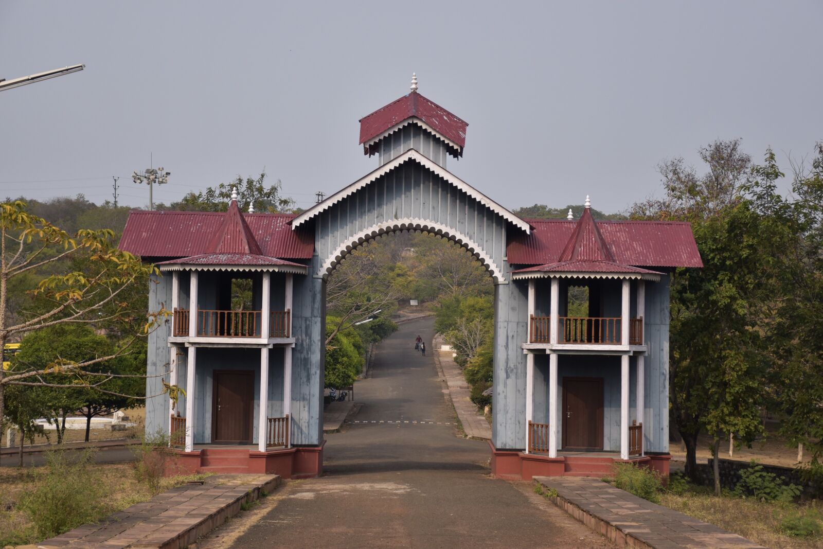 Nikon D5600 sample photo. Gate, design, architecture photography