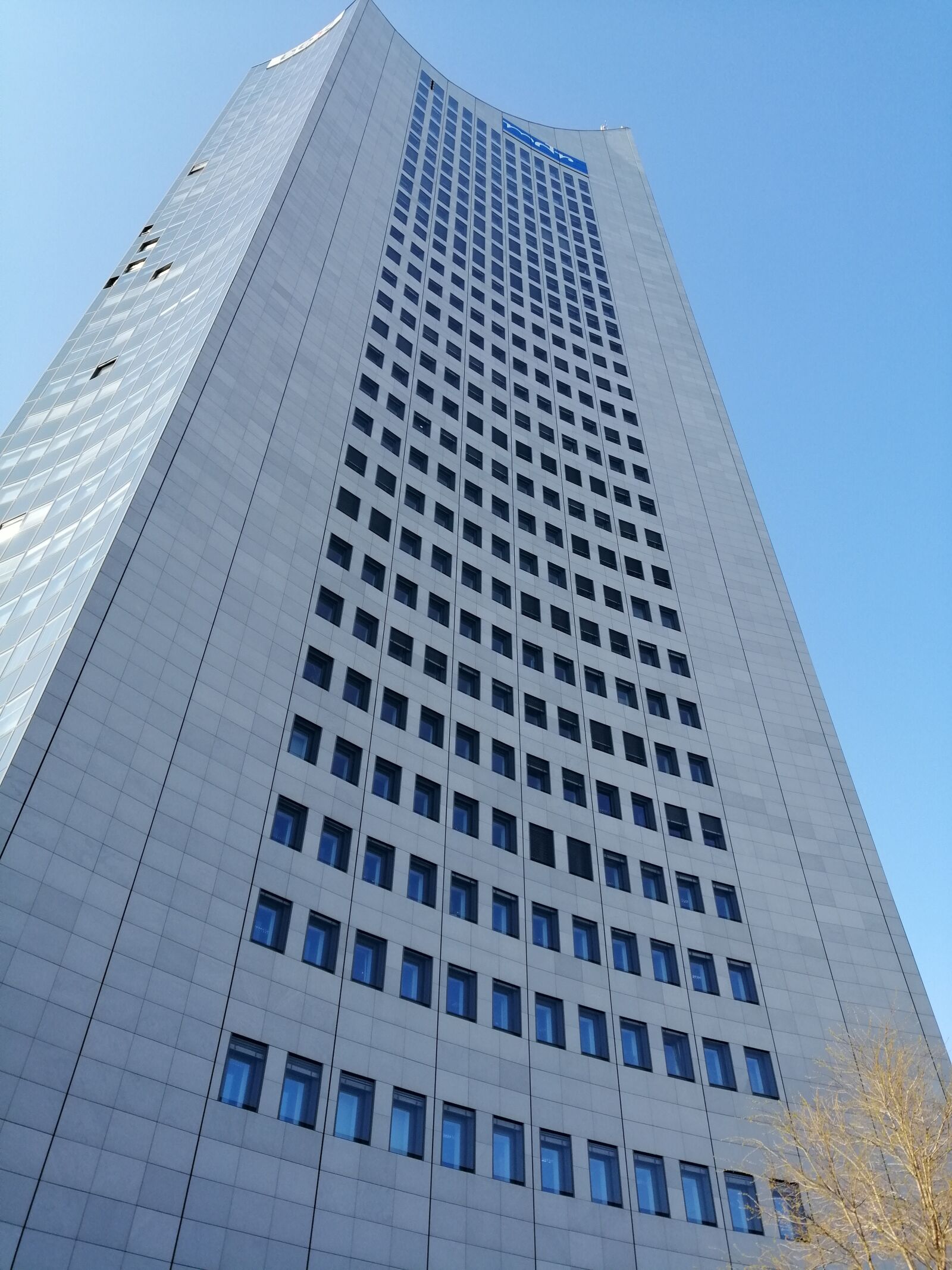 HUAWEI SNE-LX1 sample photo. Leipzig, metropolis, skyscraper photography