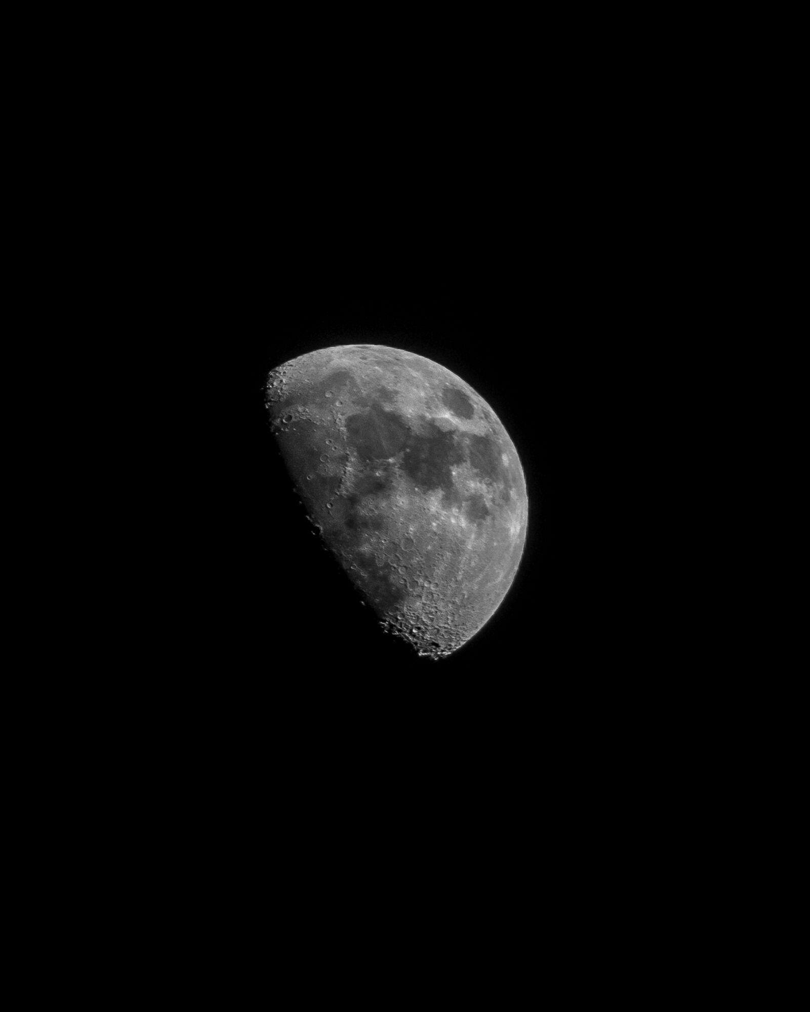 Nikon D850 sample photo. Moon, night, sky photography