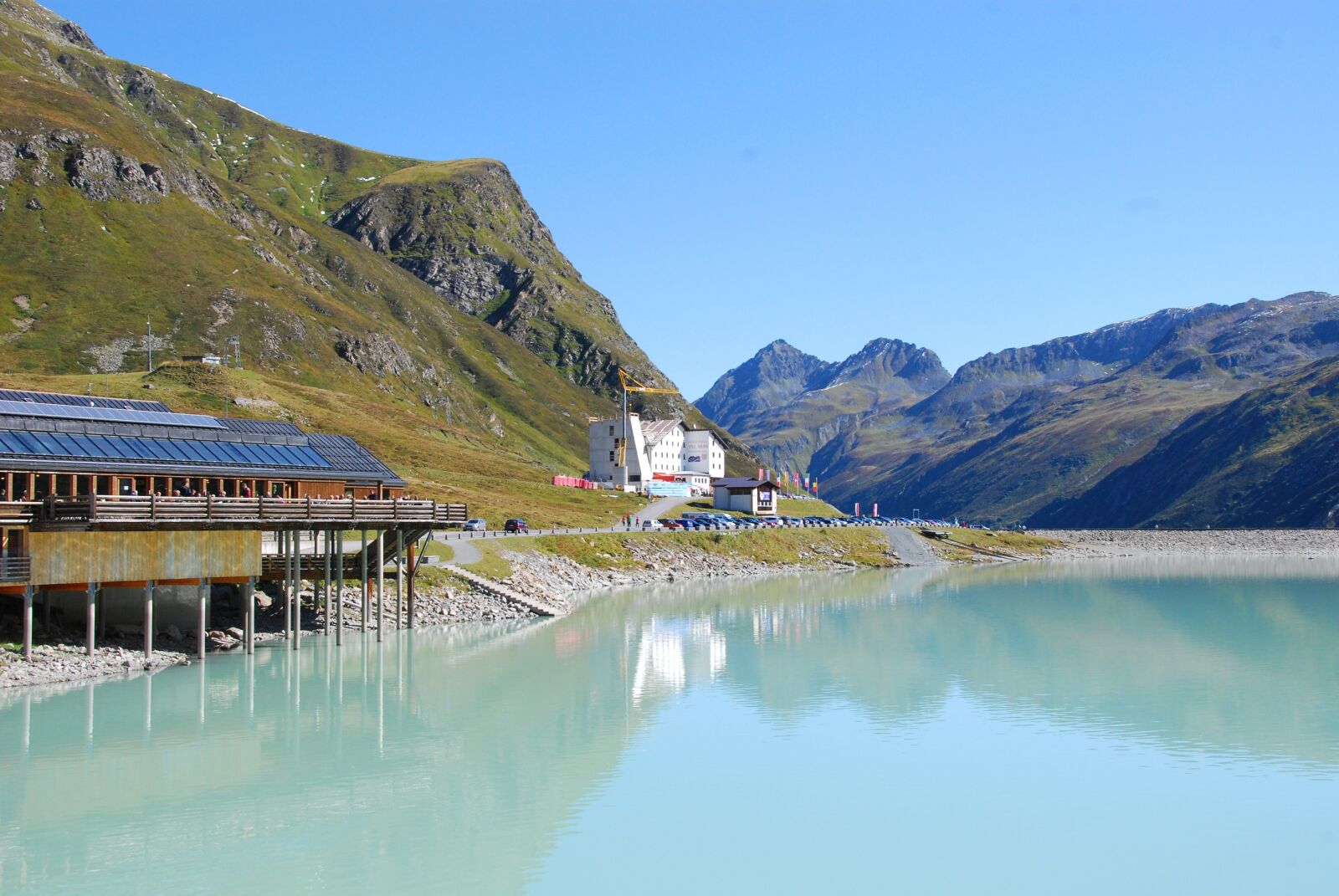 Nikon D80 sample photo. Silvretta, reservoir, austria photography