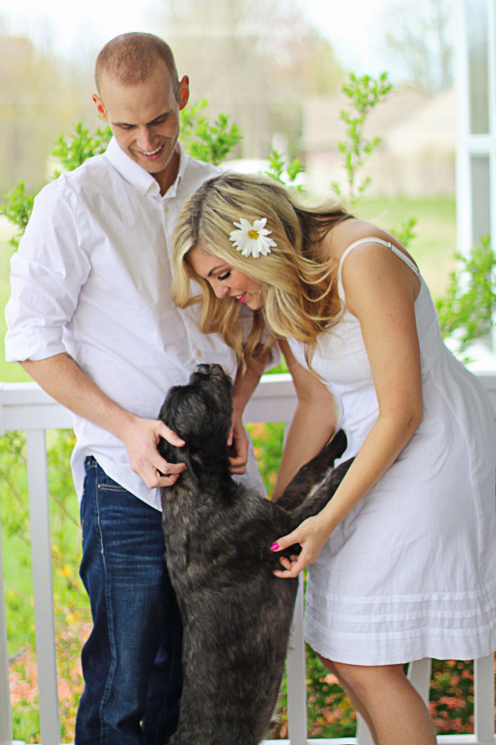 Canon EF 50mm F1.4 USM sample photo. Happy dog, happy family photography