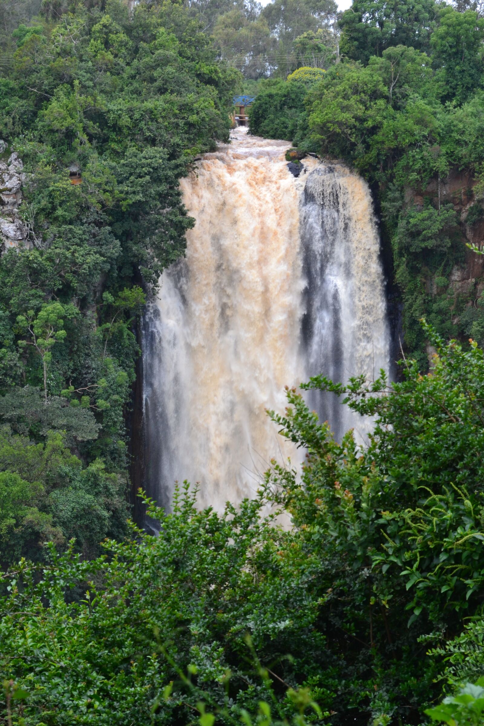 Nikon D3100 sample photo. Kenya, africa, waterfall photography
