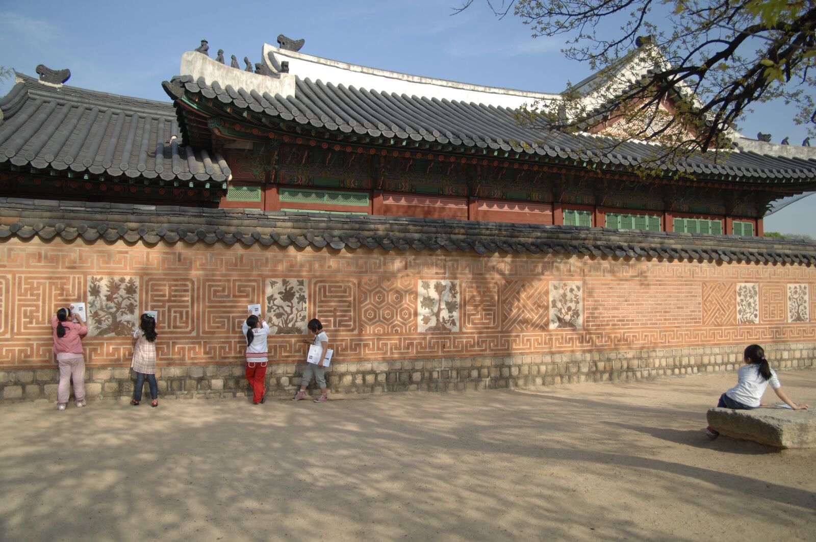 Nikon D2X sample photo. Korean palace, gyeongbok palace photography