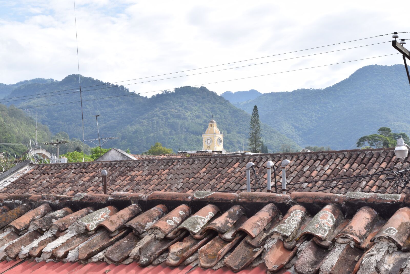 Nikon D3300 sample photo. Cathedral, cloudy, mountains, rooftop photography