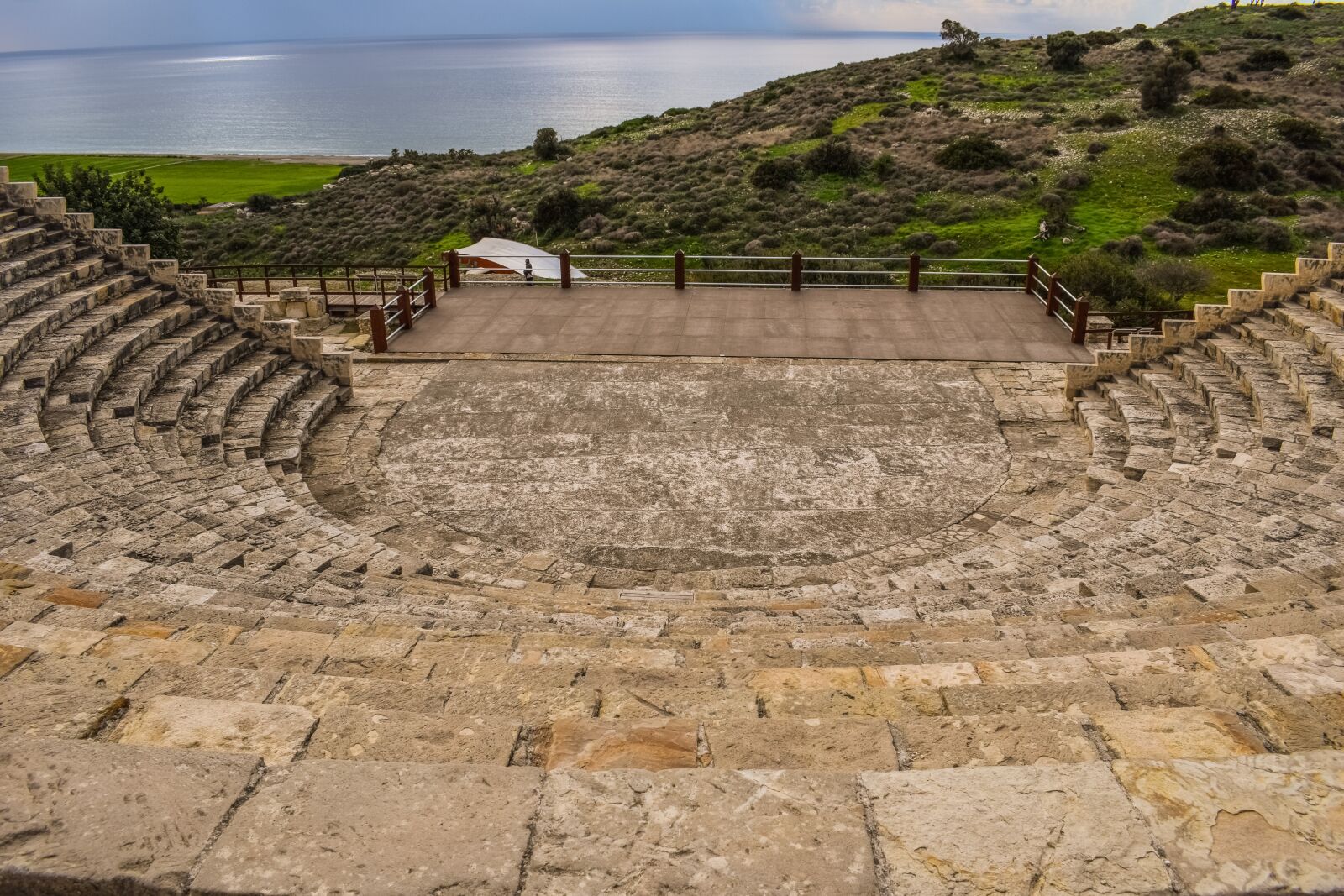 Nikon D3300 sample photo. Cyprus, kourion, ancient theatre photography