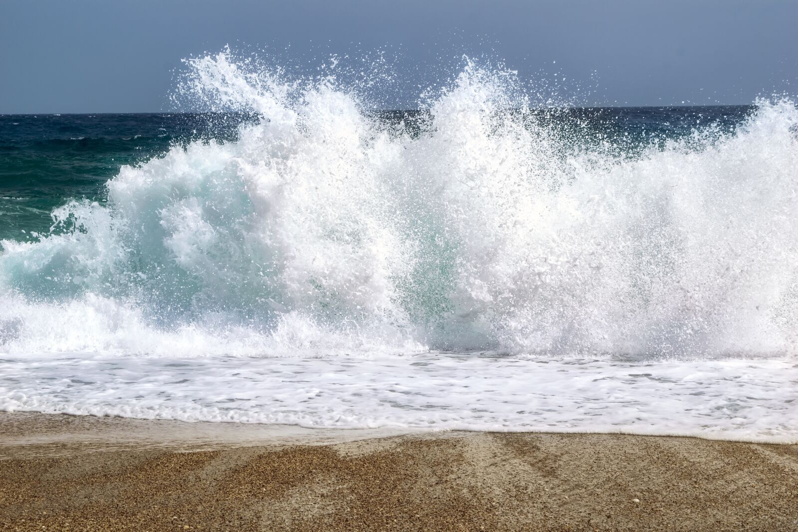 Nikon D3300 sample photo. Landscape, wave, broken photography