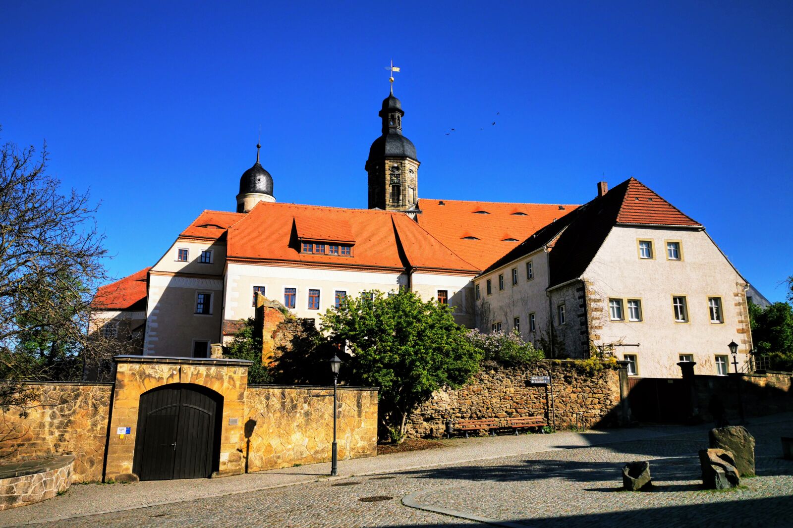HUAWEI P30 Pro sample photo. Dippoldiswalde, city church, st photography
