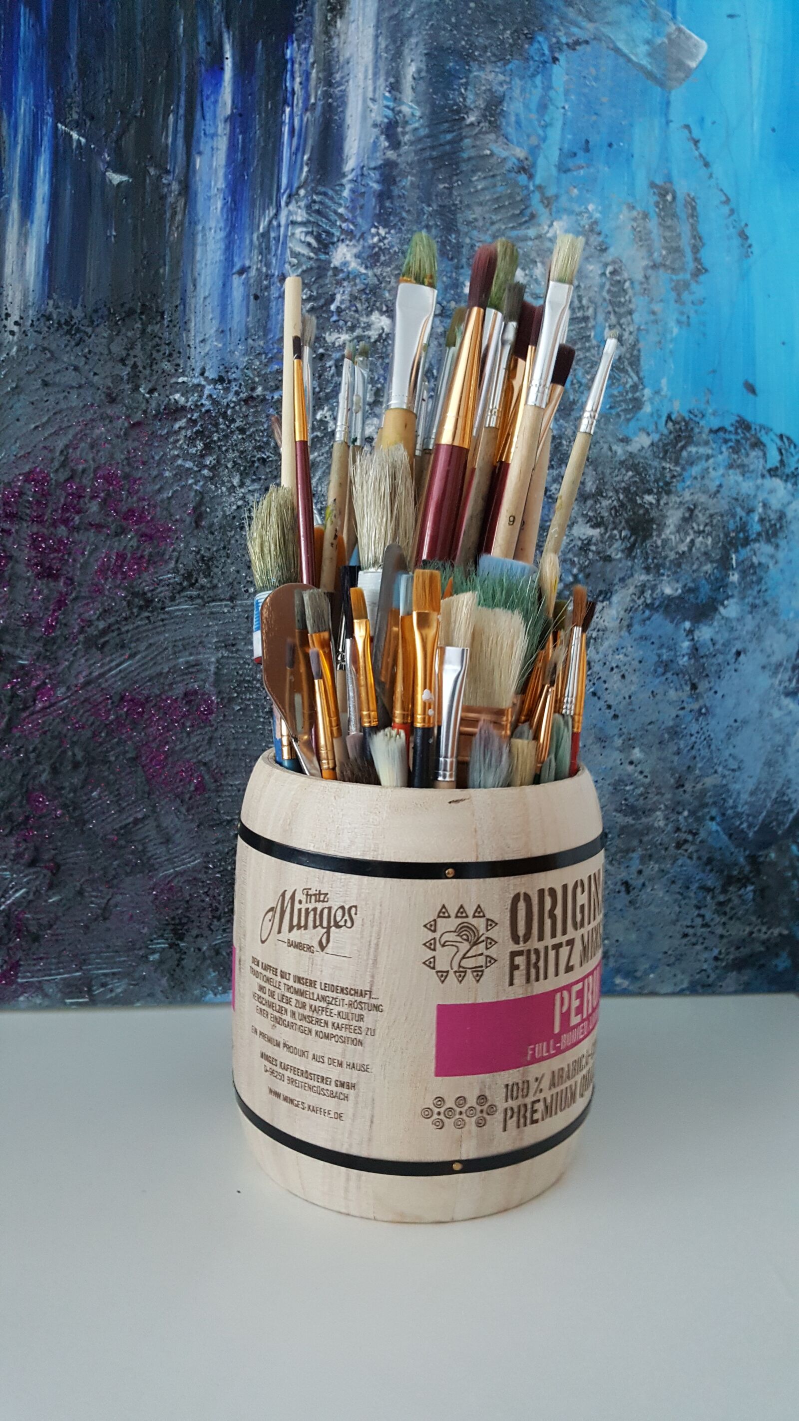 Samsung Galaxy S6 sample photo. Brush, color, acrylic photography