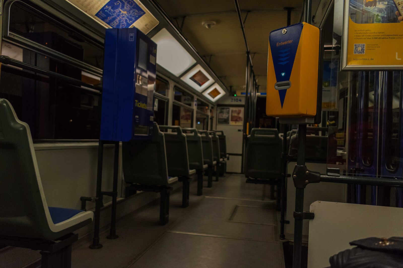 Nikon D5600 sample photo. Tram, seats, transport photography