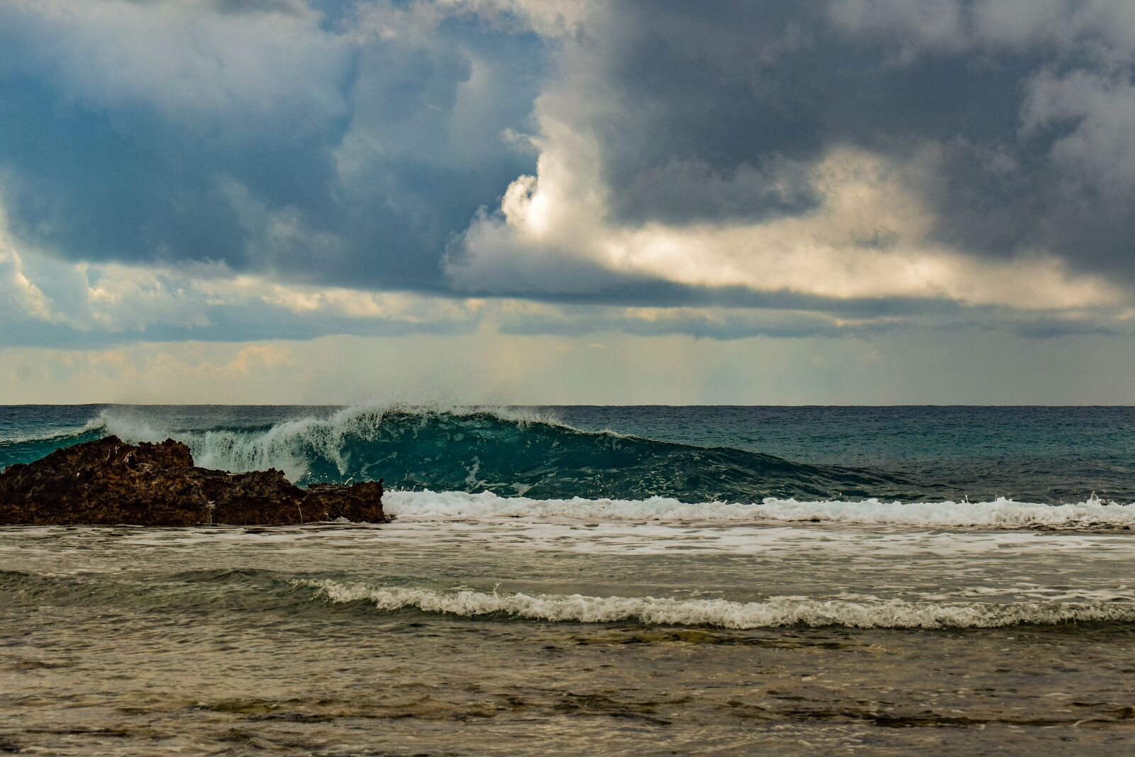Nikon D3300 sample photo. Rocky coast, sea, wave photography