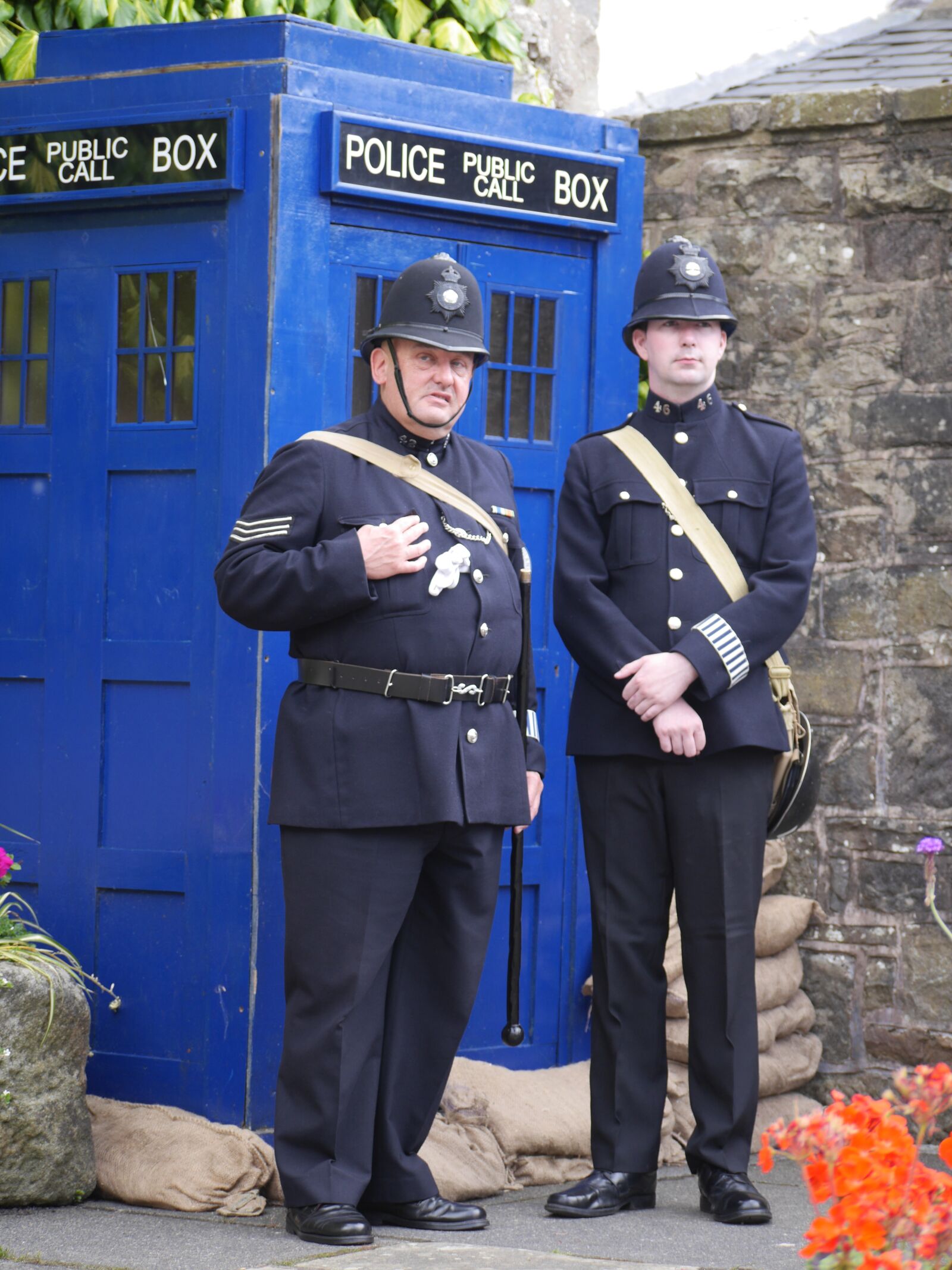 Panasonic Lumix DMC-GH3 sample photo. Police, tardis, telephone photography
