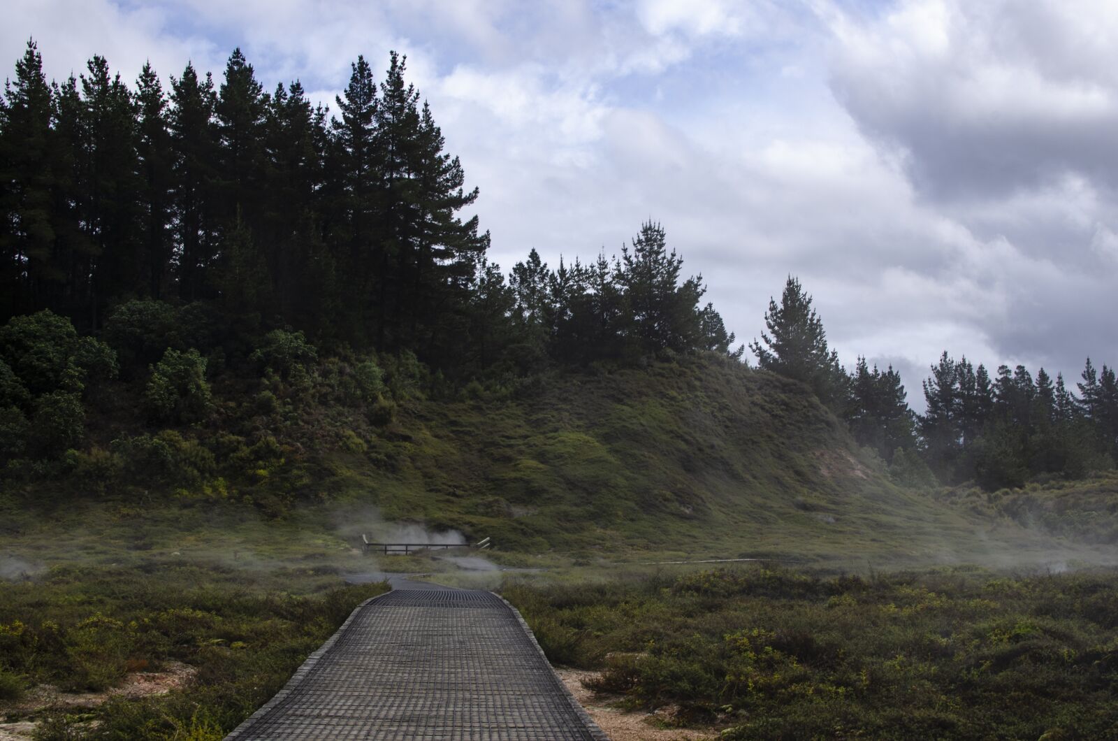 Nikon D5100 sample photo. Misty environment, craters of photography