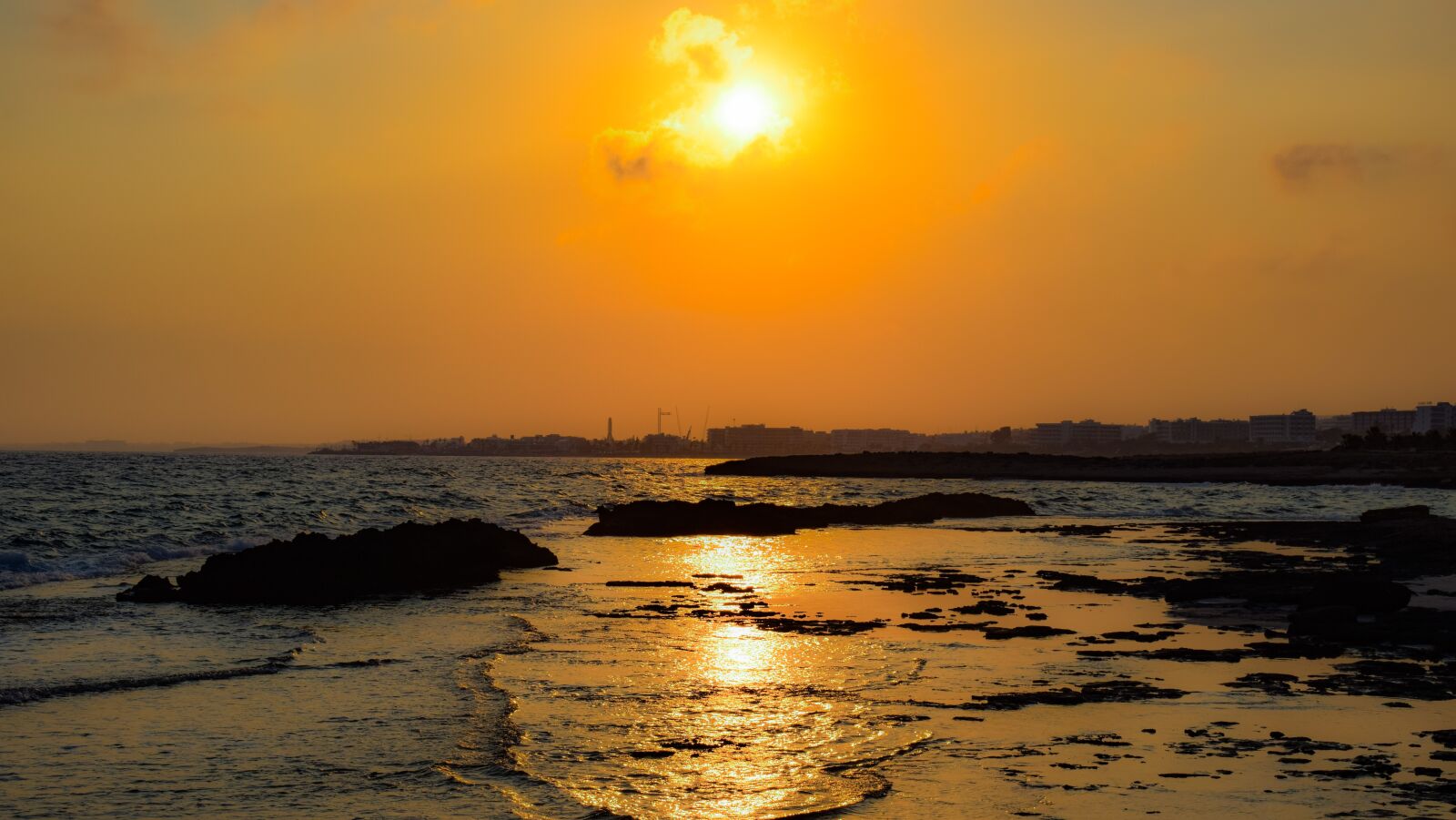 Nikon D3300 sample photo. Sunset, beach, sea photography