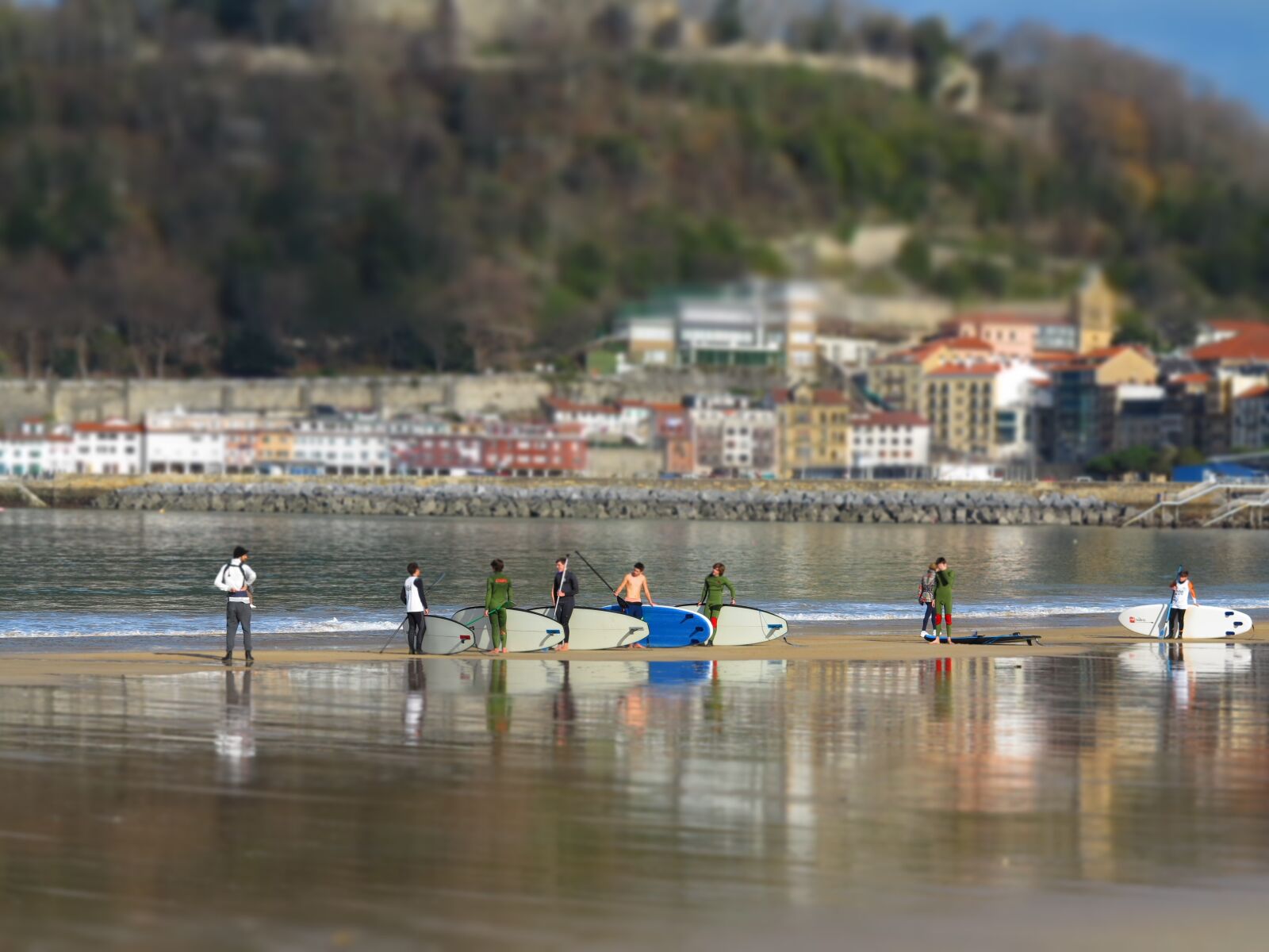 Canon PowerShot G1 X sample photo. Surf, spain, san sebastian photography