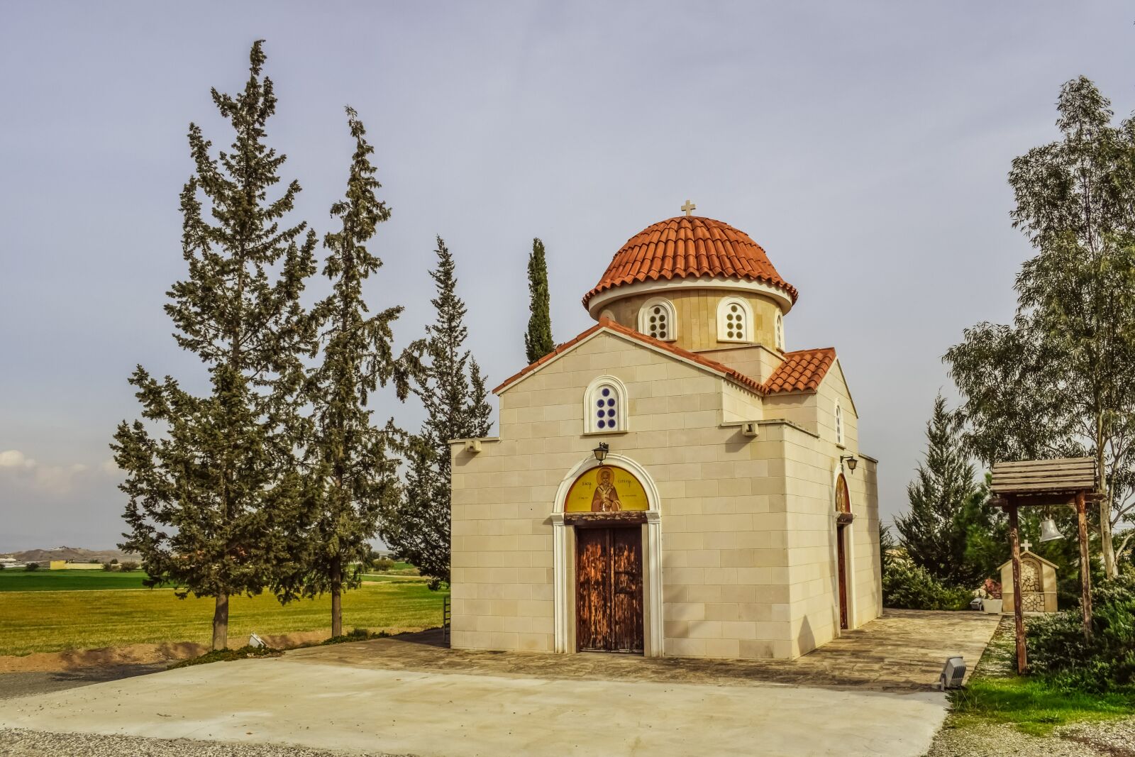 Nikon D3300 sample photo. Cyprus, nissou, church photography