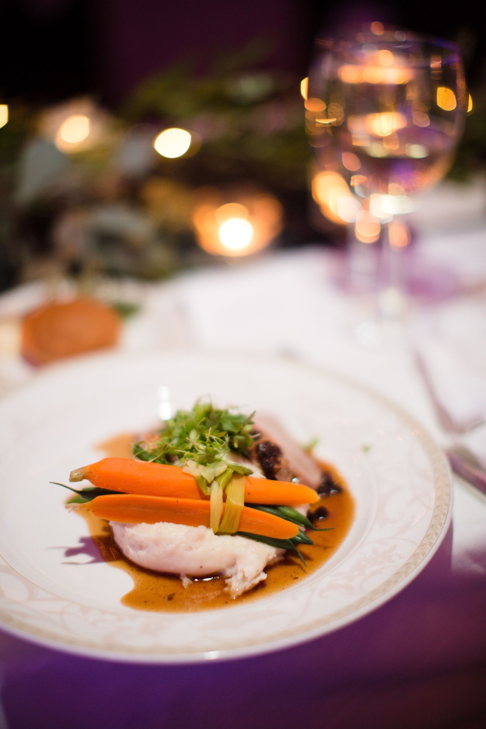 Canon EOS 5D Mark III + Canon EF 50mm F1.2L USM sample photo. Fine dining, table setting photography