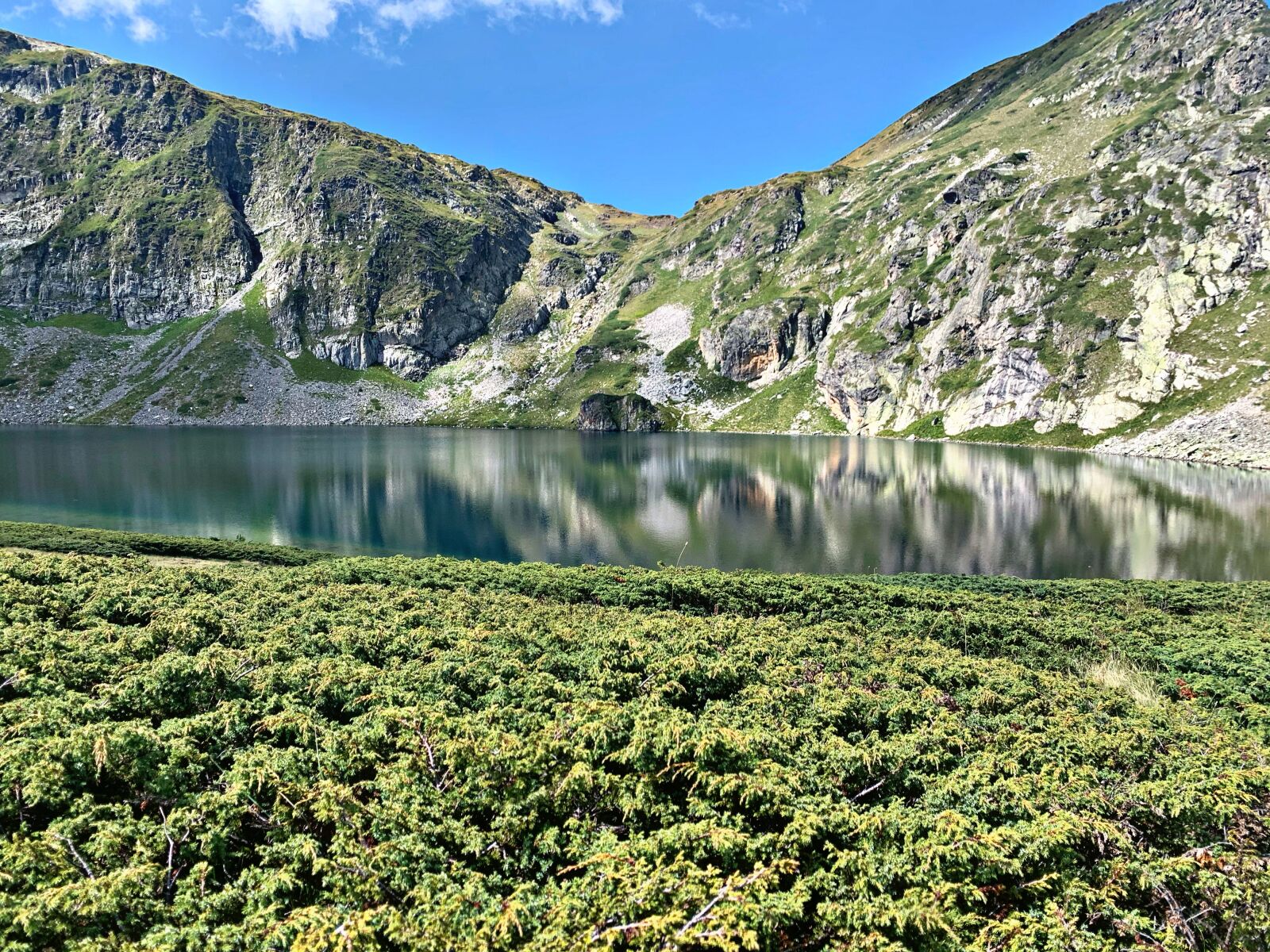 Apple iPhone XS Max sample photo. Lake, rila, mountain photography