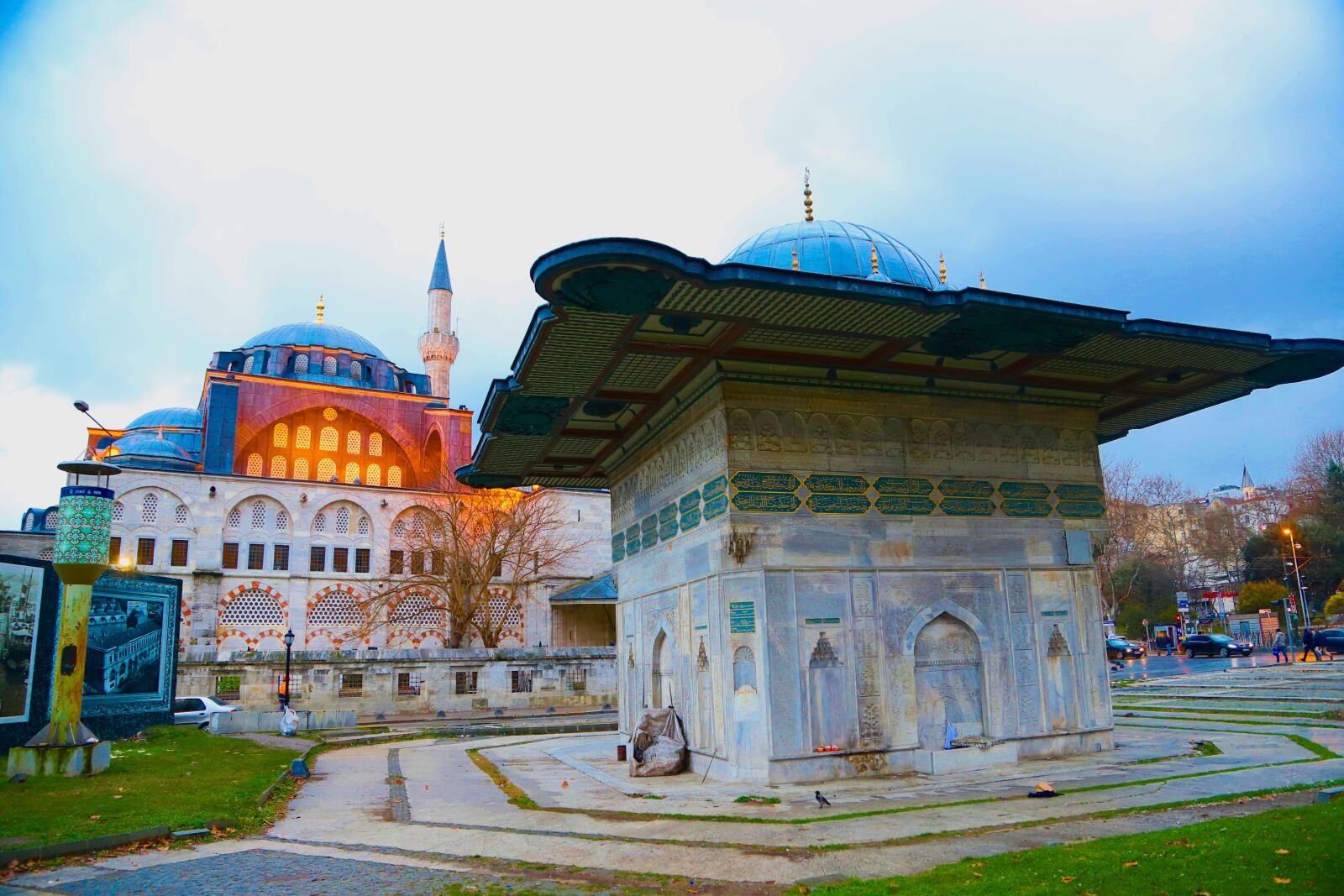 Canon EOS 6D Mark II sample photo. Cami, fountain, istanbul photography