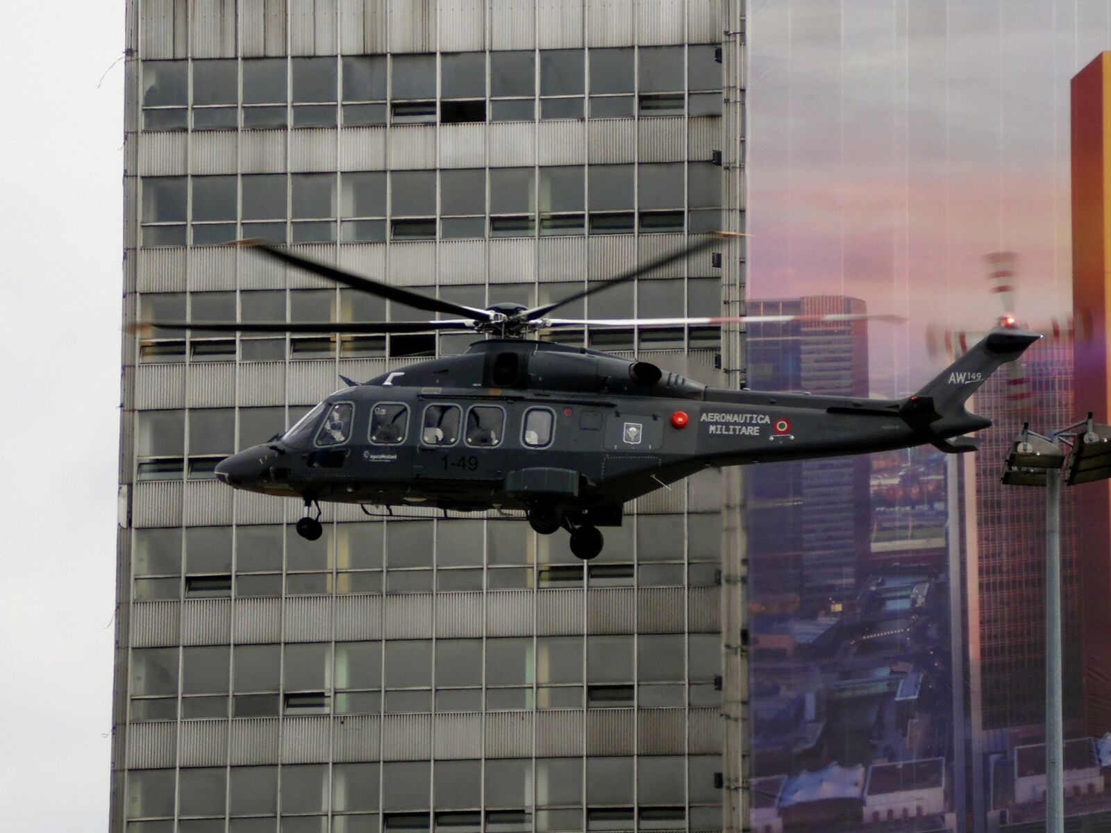 Samsung WB100/  WB101 sample photo. Helicopter, katowice, leonardo photography