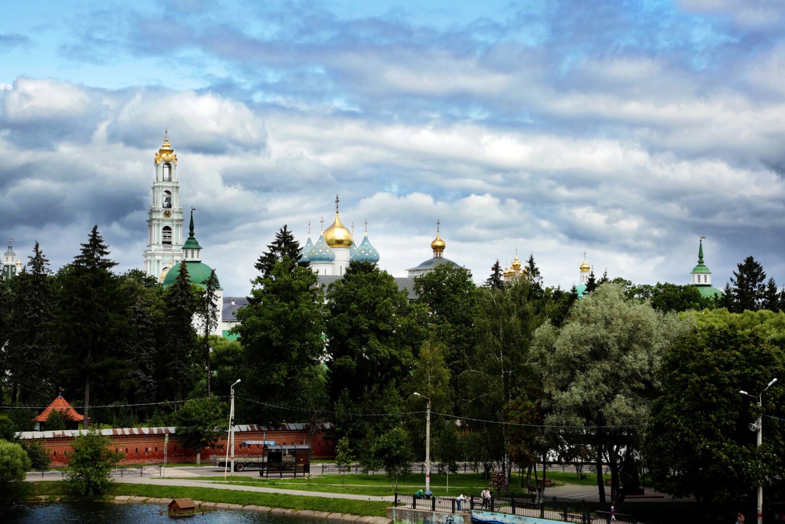 Canon EF 24-105mm F4L IS USM sample photo. Sergiev posad, summer, temple photography