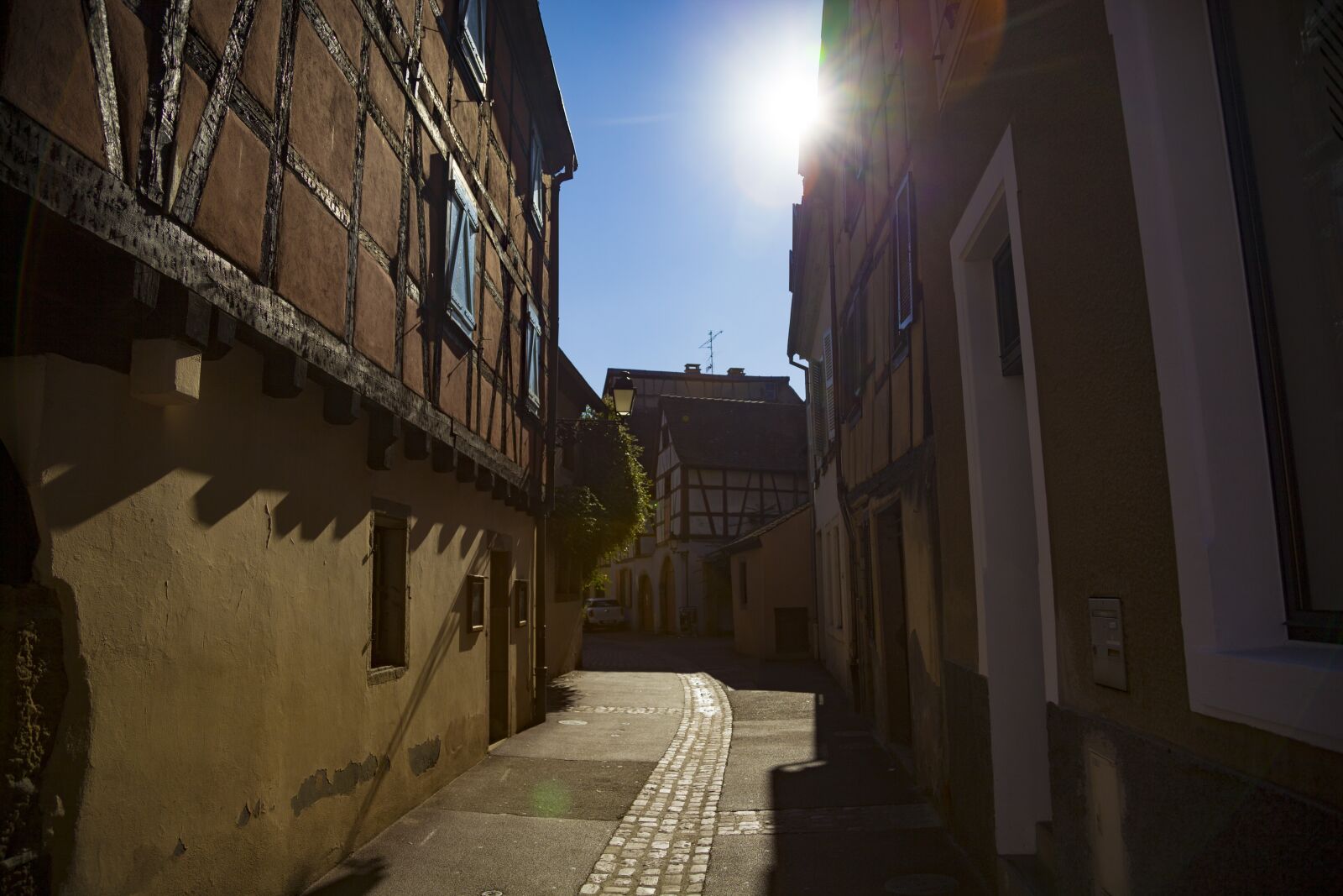 Canon EOS 5D Mark II sample photo. Colmar, against the light photography