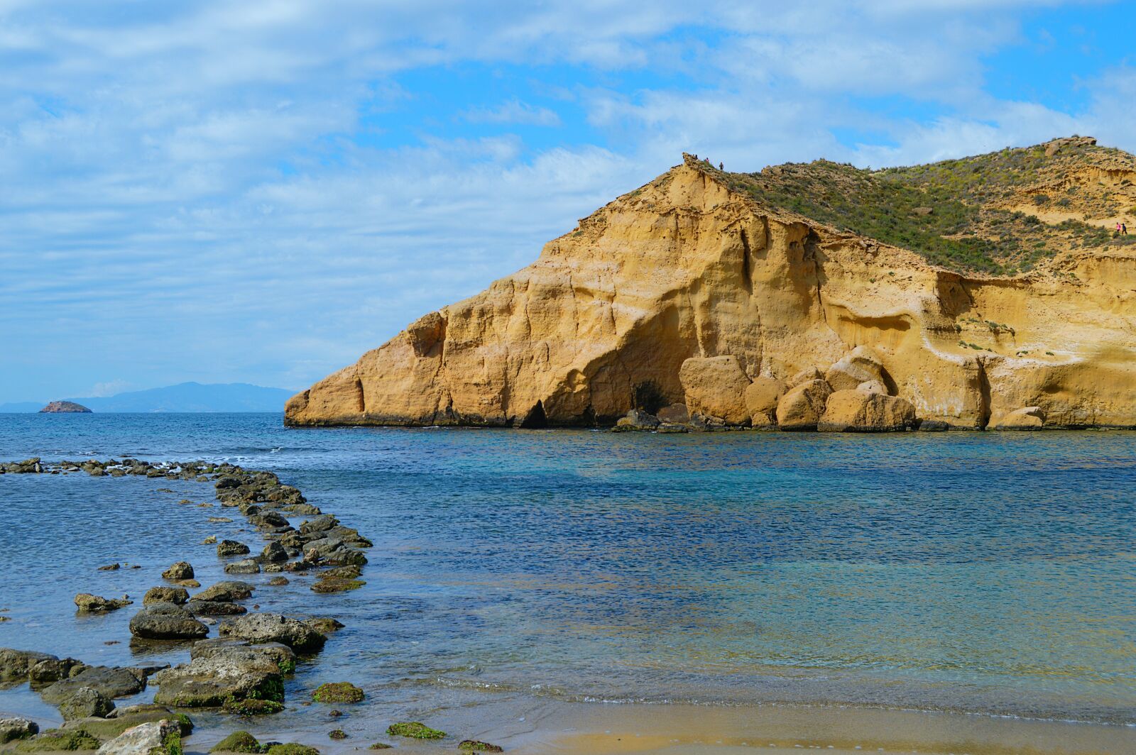 Nikon D3200 sample photo. Cliff, sea, mountain photography